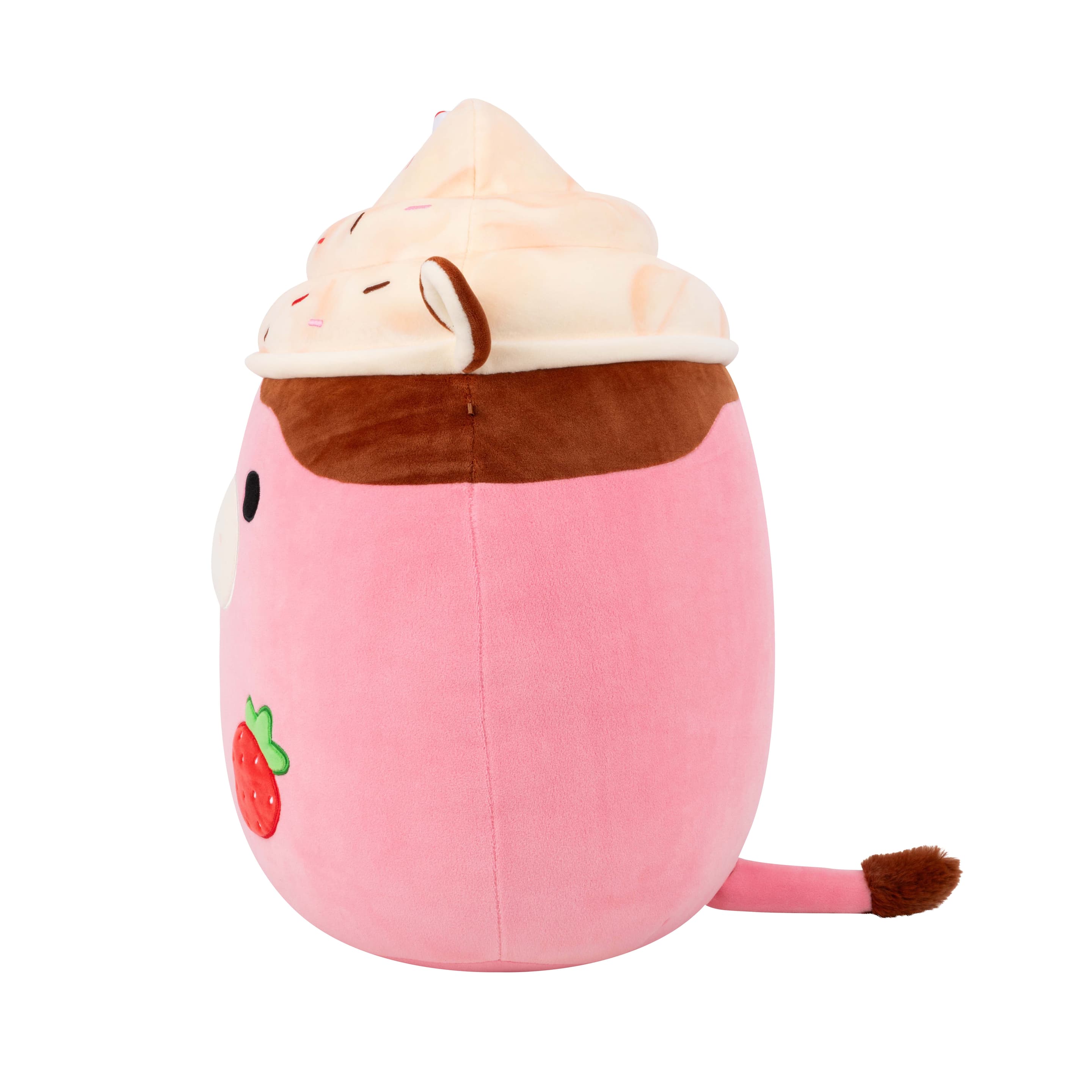 Produktbild Squishmallows Erdbeer-Milchshake Kuh Rishi, 40cm - NUR bei Müller 6 von 7