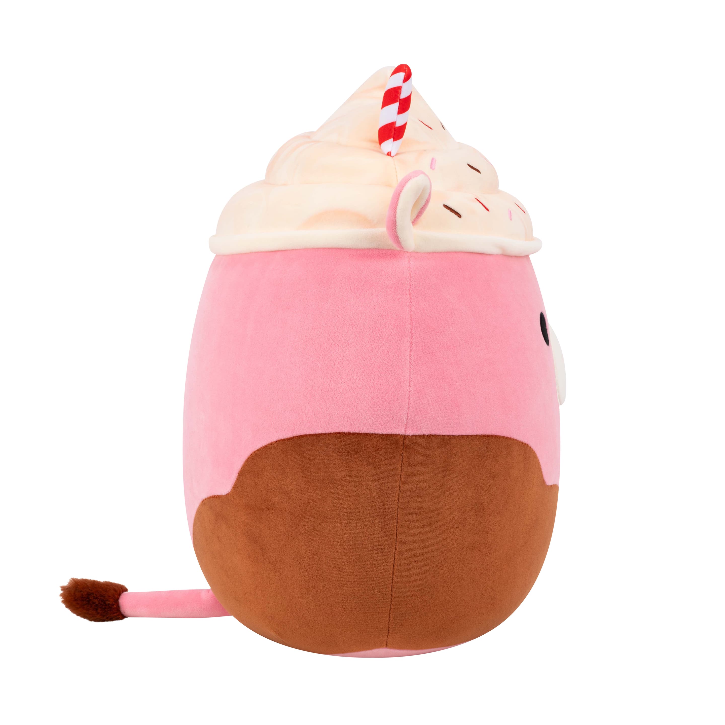 Produktbild Squishmallows Erdbeer-Milchshake Kuh Rishi, 40cm - NUR bei Müller 4 von 7