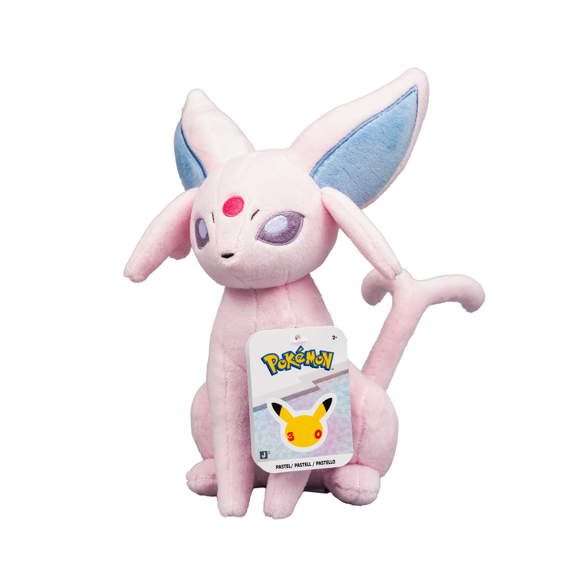 Pokémon 30th Anniversary - Jubiläums Pastel Plüsch, 30cm  *sortiert*