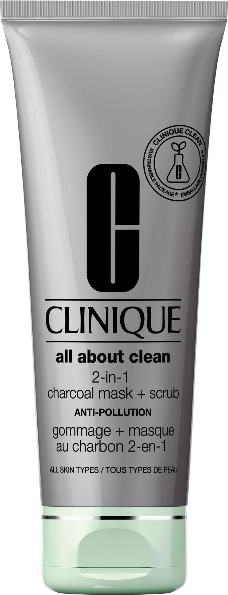 Clinique All About Clean 2-in-1 Charcoal Mask + Scrub