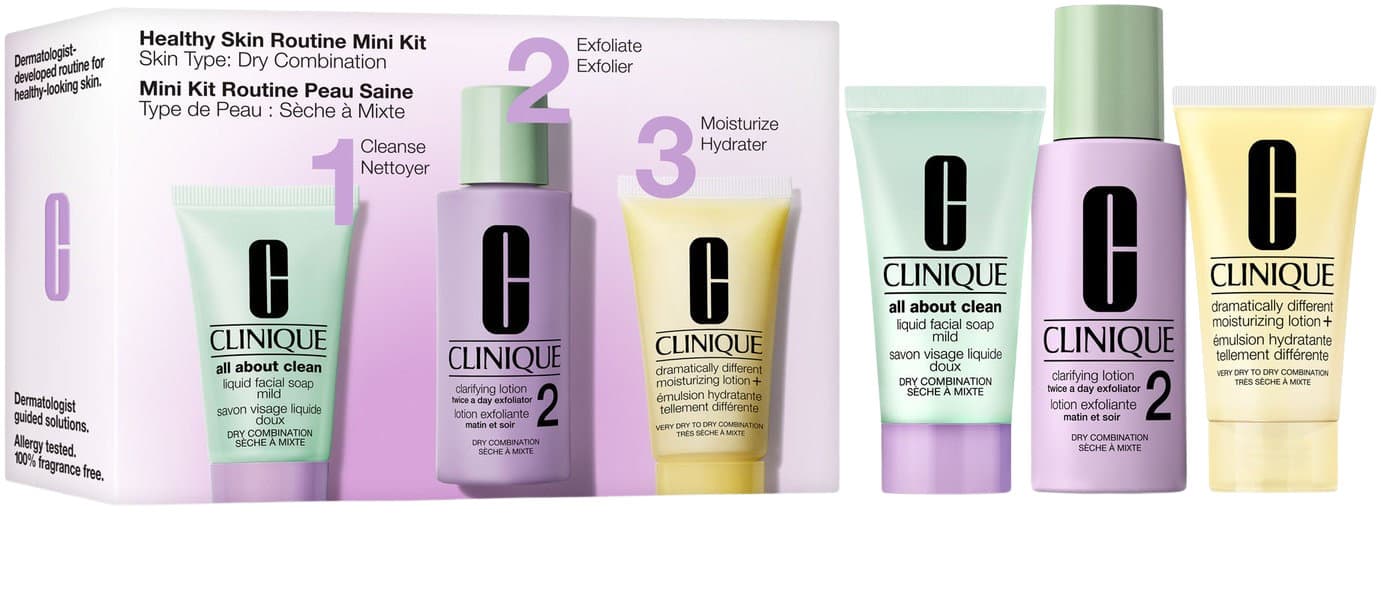Clinique Healthy Skin Routine Skin Type 2 Mini Kit Geschenkpackung