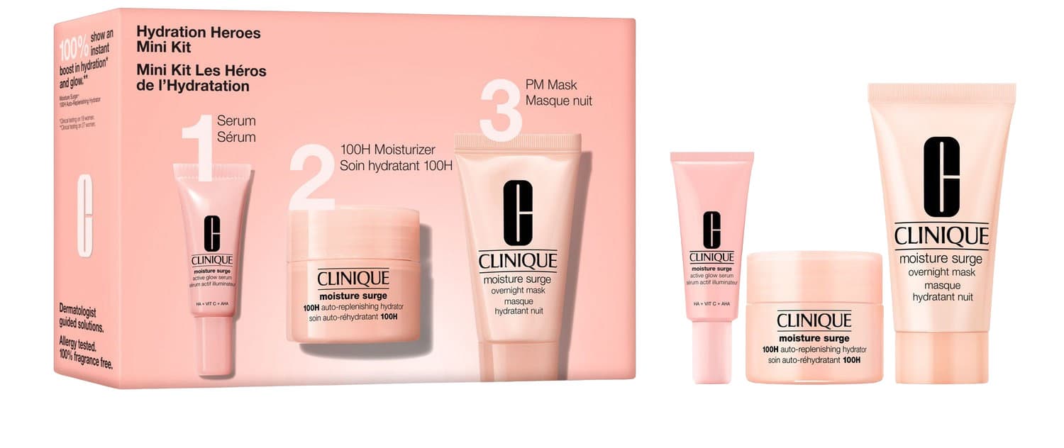 Clinique Hydration Heroes Mini Kit Geschenkpackung
