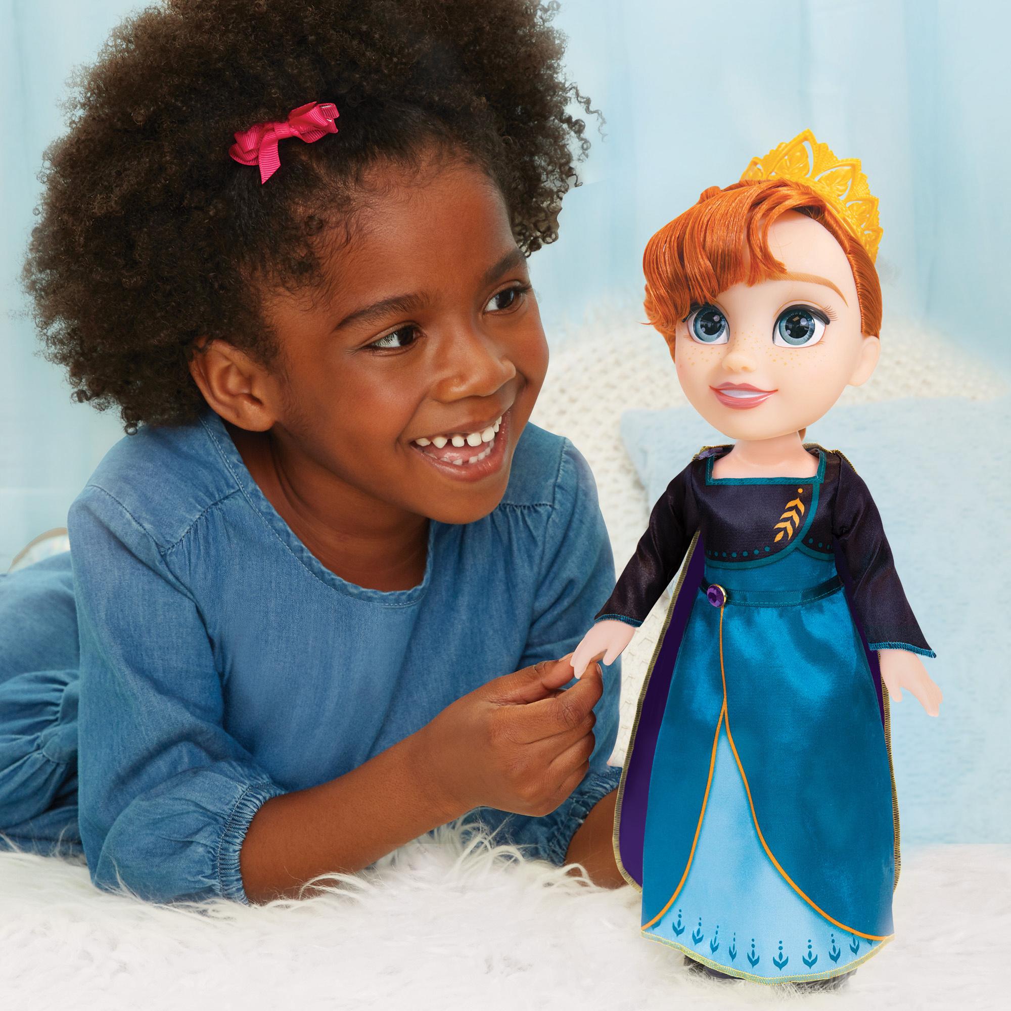Produktbild Jakks Pacific - Die Eiskönigin 2 Königin Anna Puppe 35 cm mit Krone 7 von 7
