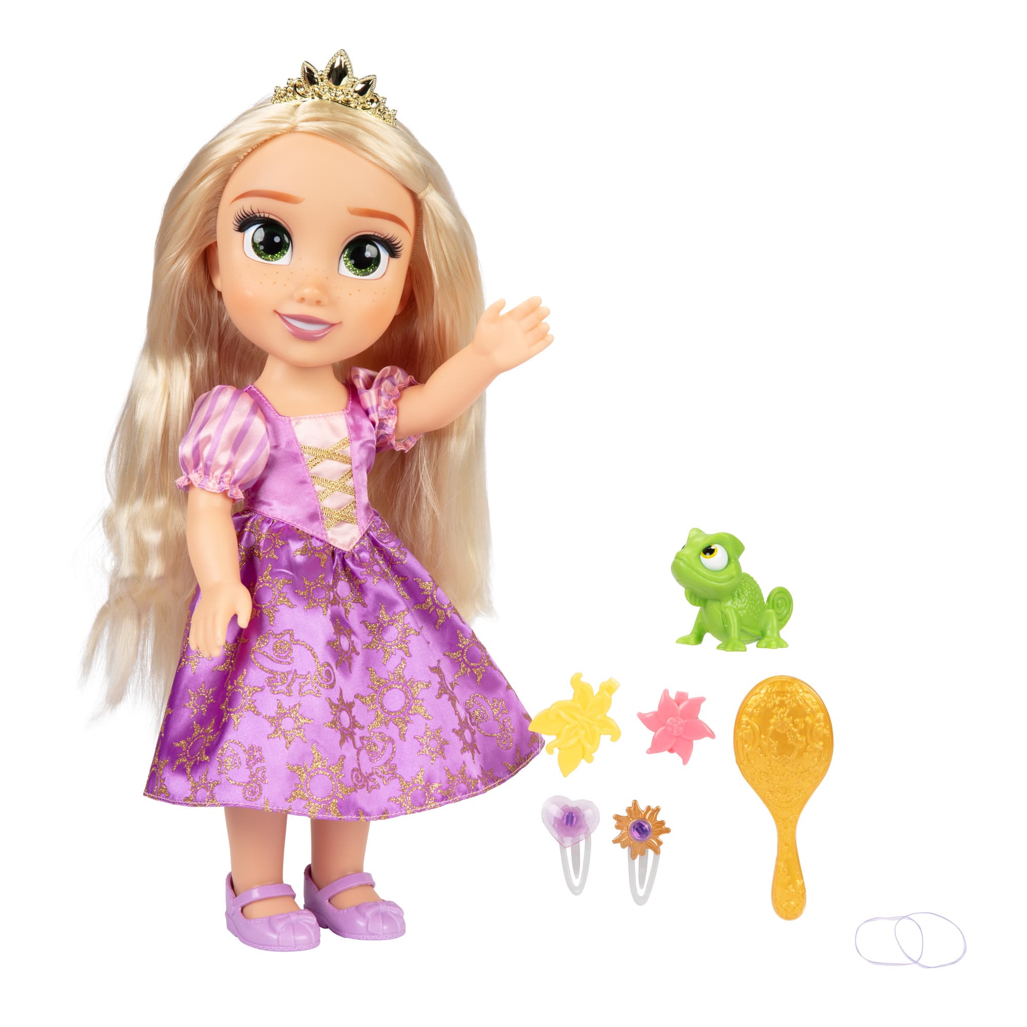 Jakks Pacific - Disney Princess - Singende Rapunzel Puppe 35 cm