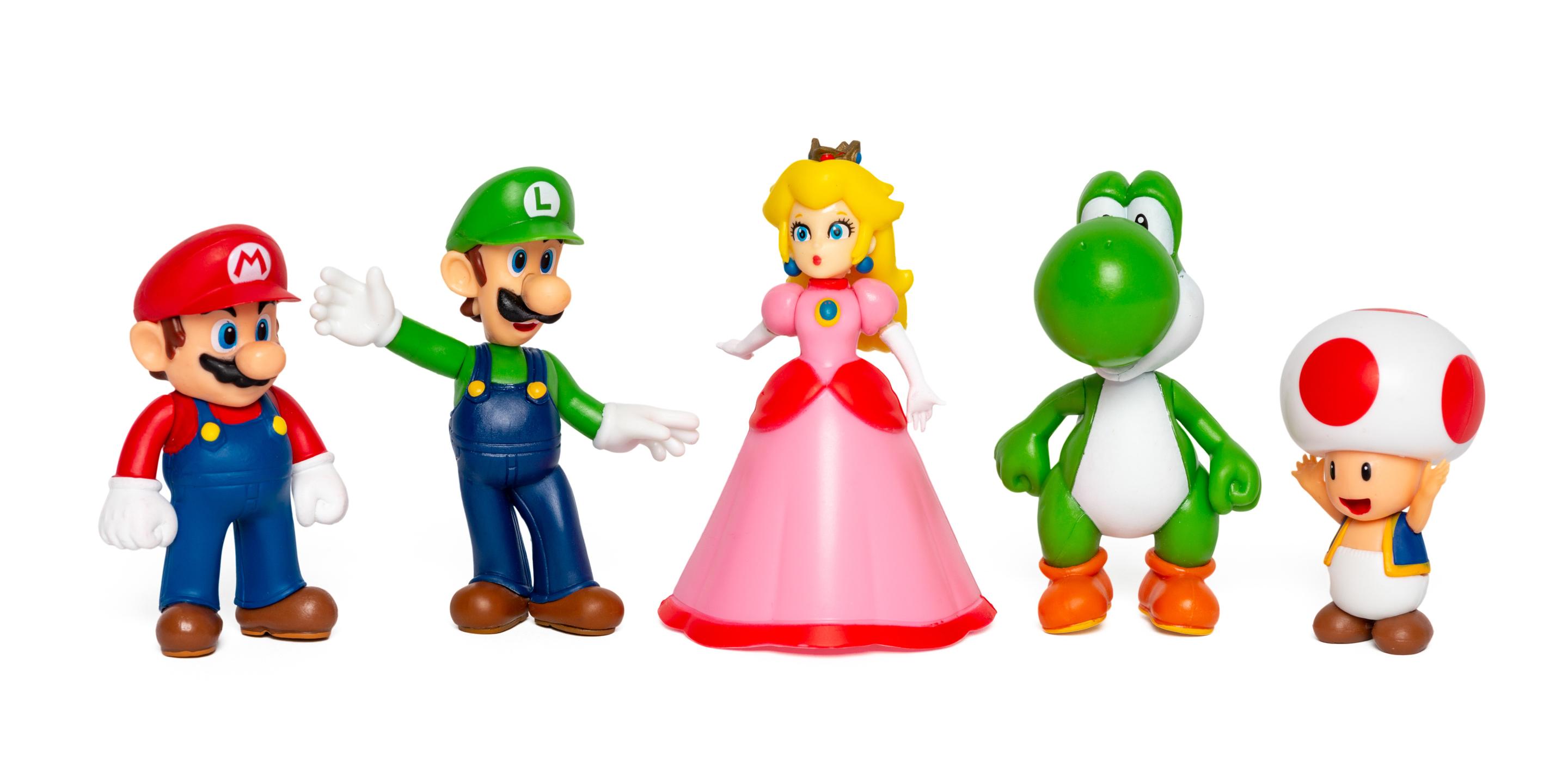 Super Mario - Mario&Friends Multi-Pack (5 Figuren à 6,5 cm)