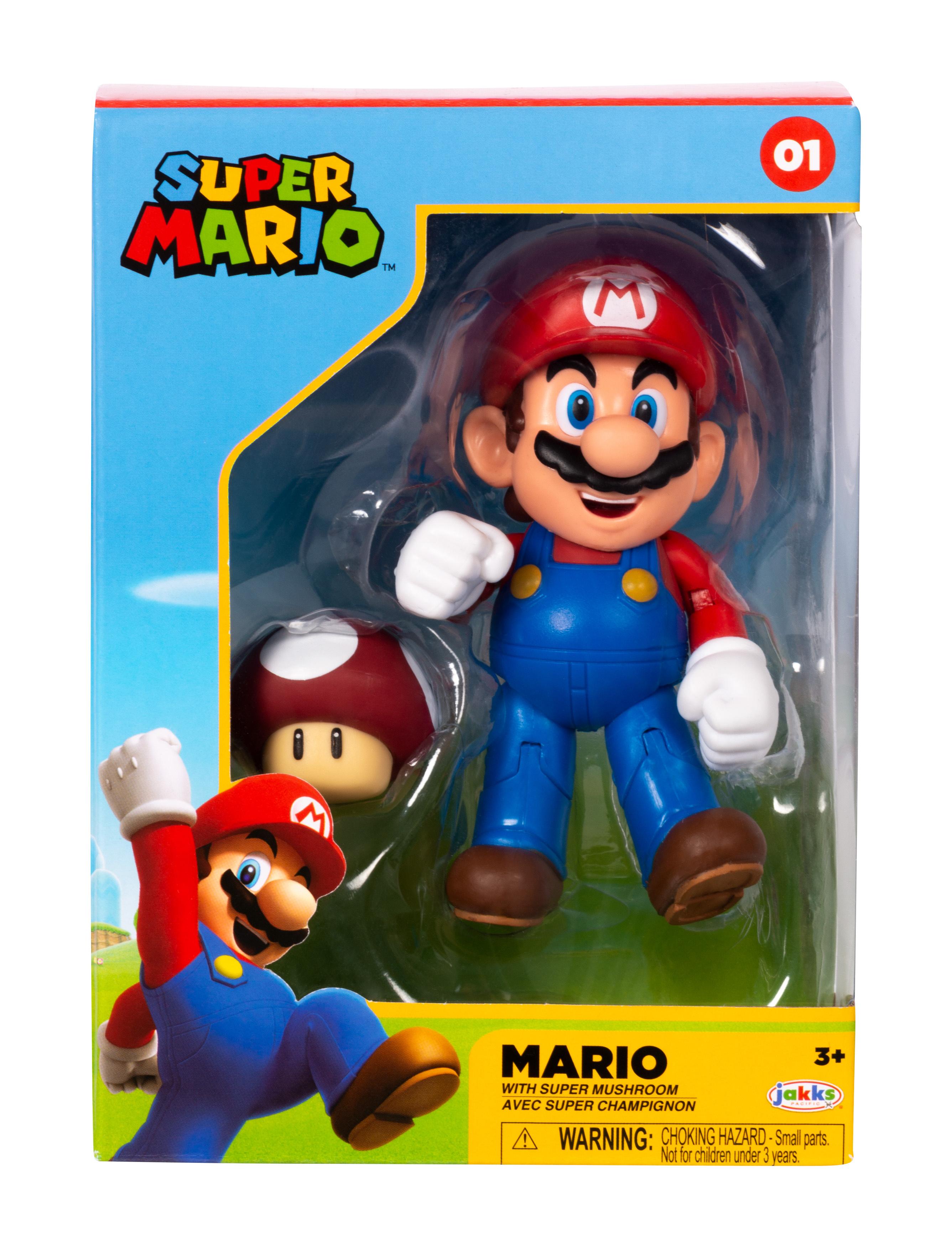 Super Mario - Mario 10 cm Figur (Sammlerbox)