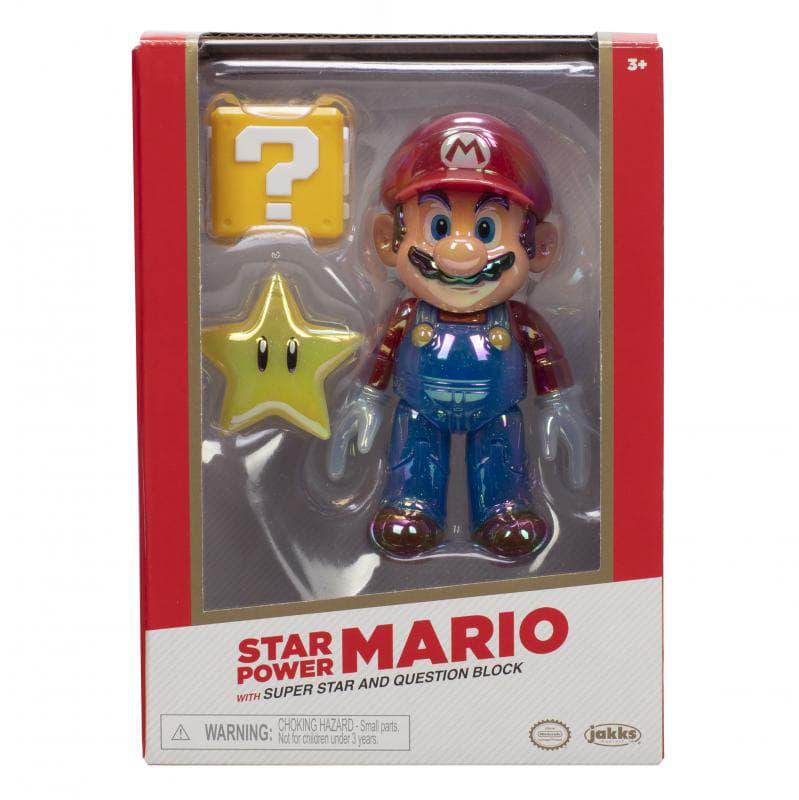 Super Mario - Mario Stern 10 cm Figur (Sammlerbox)