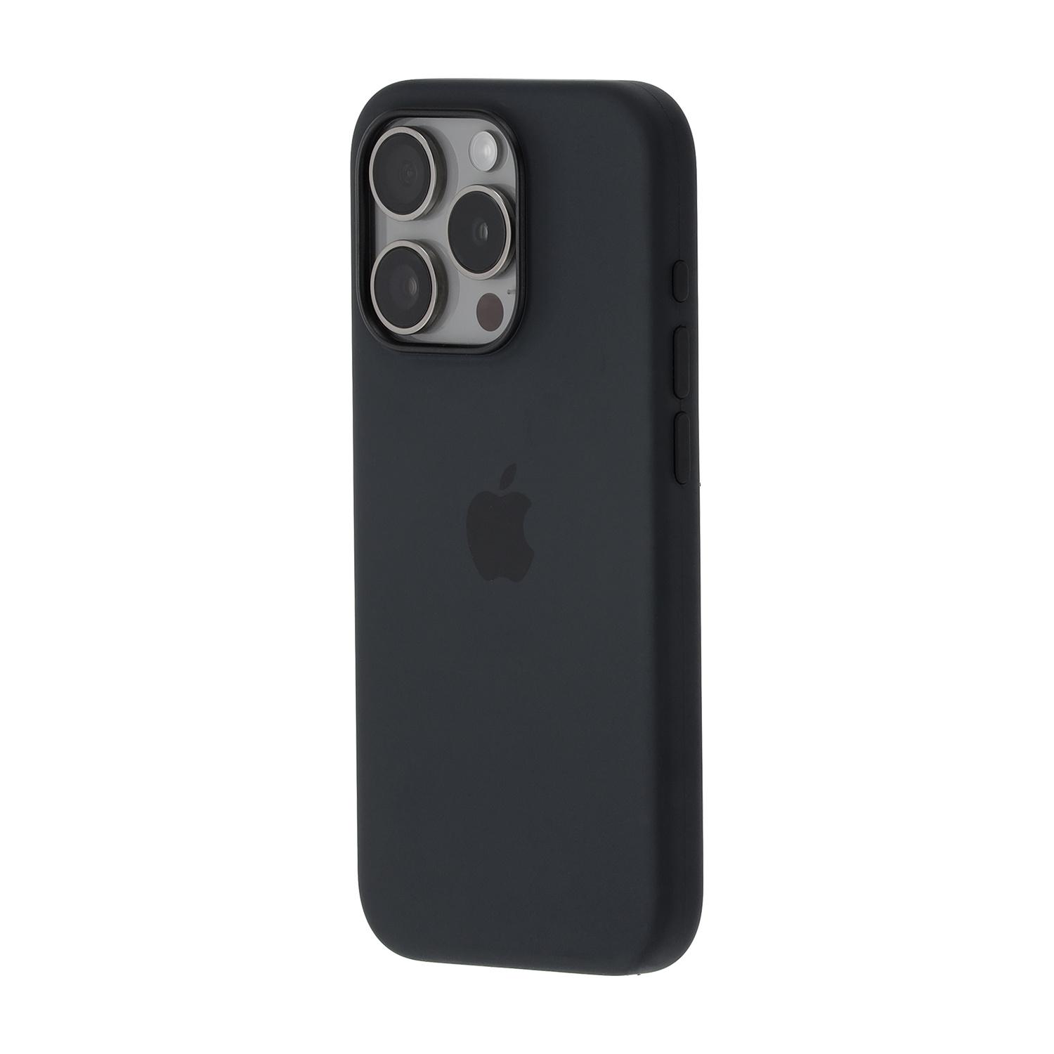 Produktbild Apple Silikon Case iPhone 15 Pro Max schwarz 2 von 4