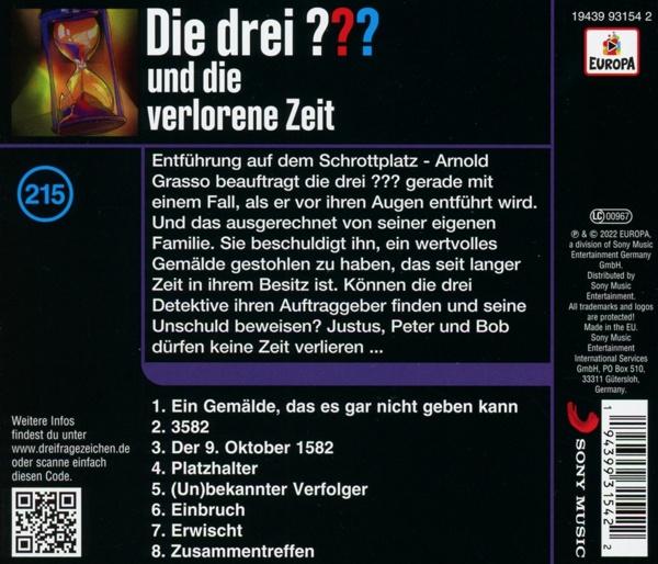 Produktbild Folge 215: und die verlorene Zeit 3 von 3