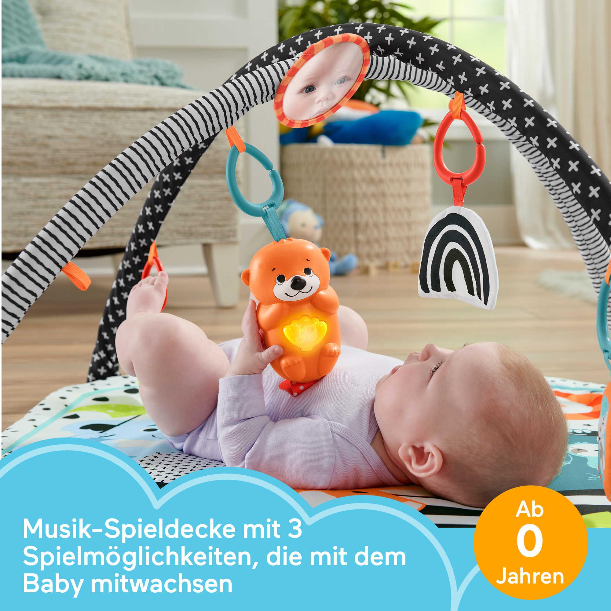 Produktbild Fisher-Price Spieldecke mit Spielbogen (Licht&Musik), Krabbeldecke ab 0 M. 3 von 7