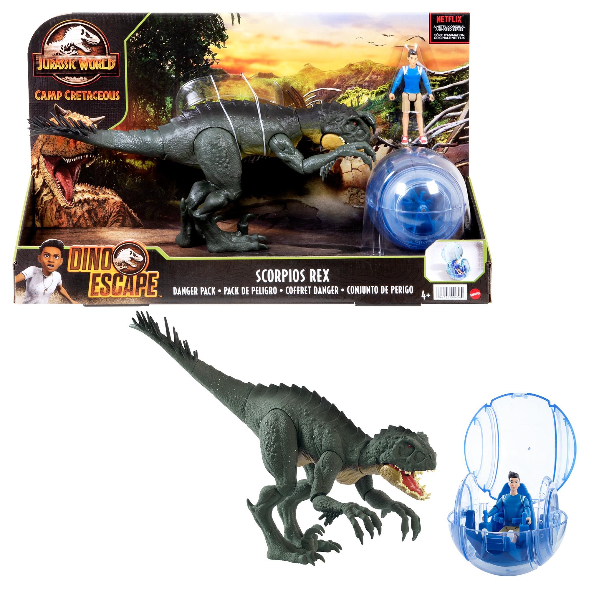 Jurassic World: Neue Abenteuer: Dino Escape Scorpios Rex Danger Pack