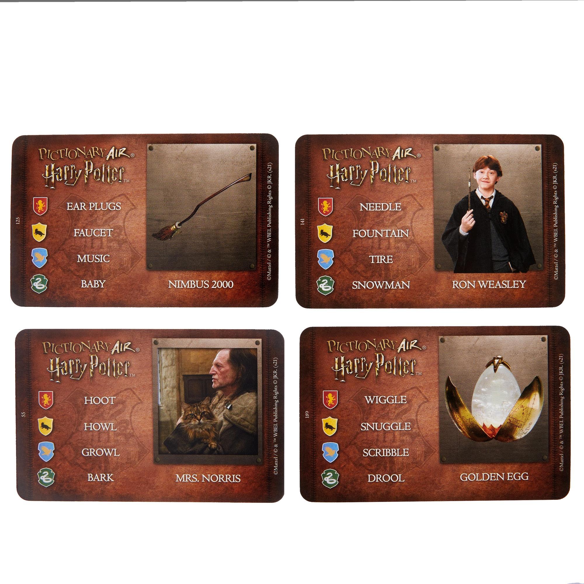 Produktbild Mattel Games Pictionary Air Harry Potter, Familienspiel, Zeichenspiel 3 von 6