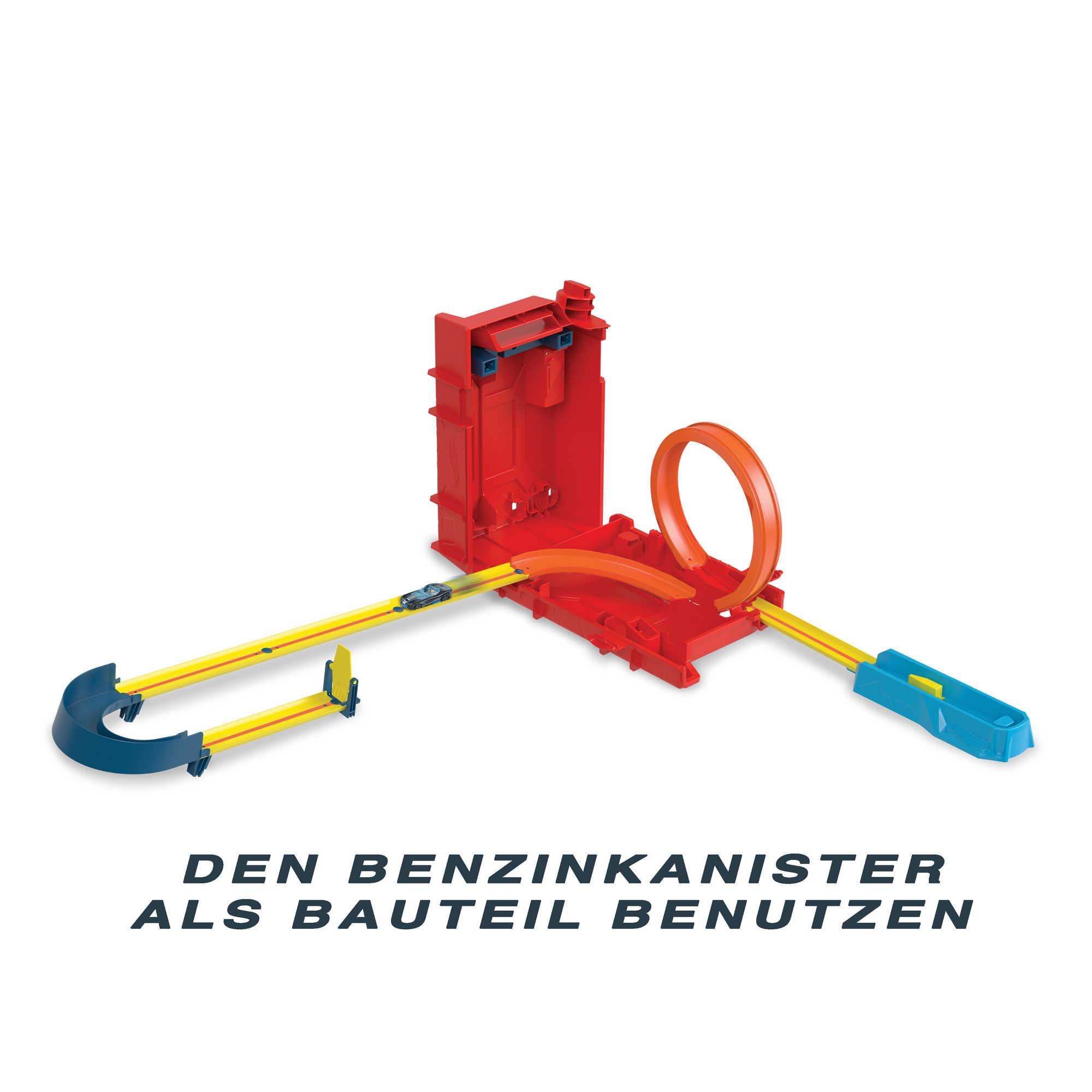 Produktbild Hot Wheels Track Builder Unlimited Kanister Stunt Box inkl. 1 Spielzeugauto 2 von 6
