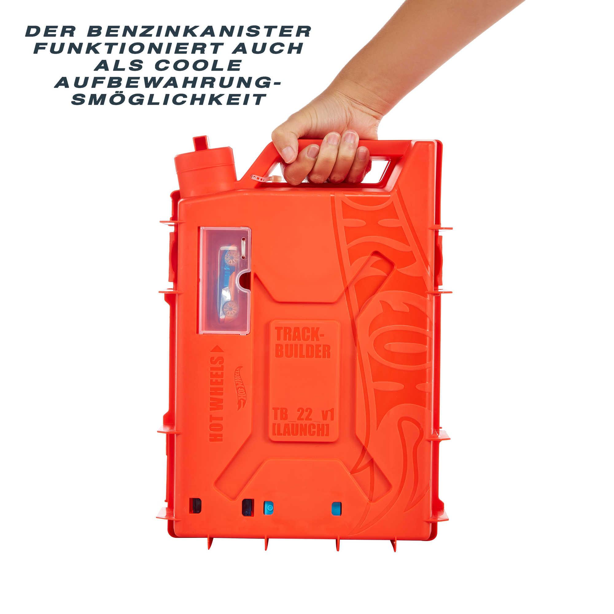 Produktbild Hot Wheels Track Builder Unlimited Kanister Stunt Box inkl. 1 Spielzeugauto 6 von 6