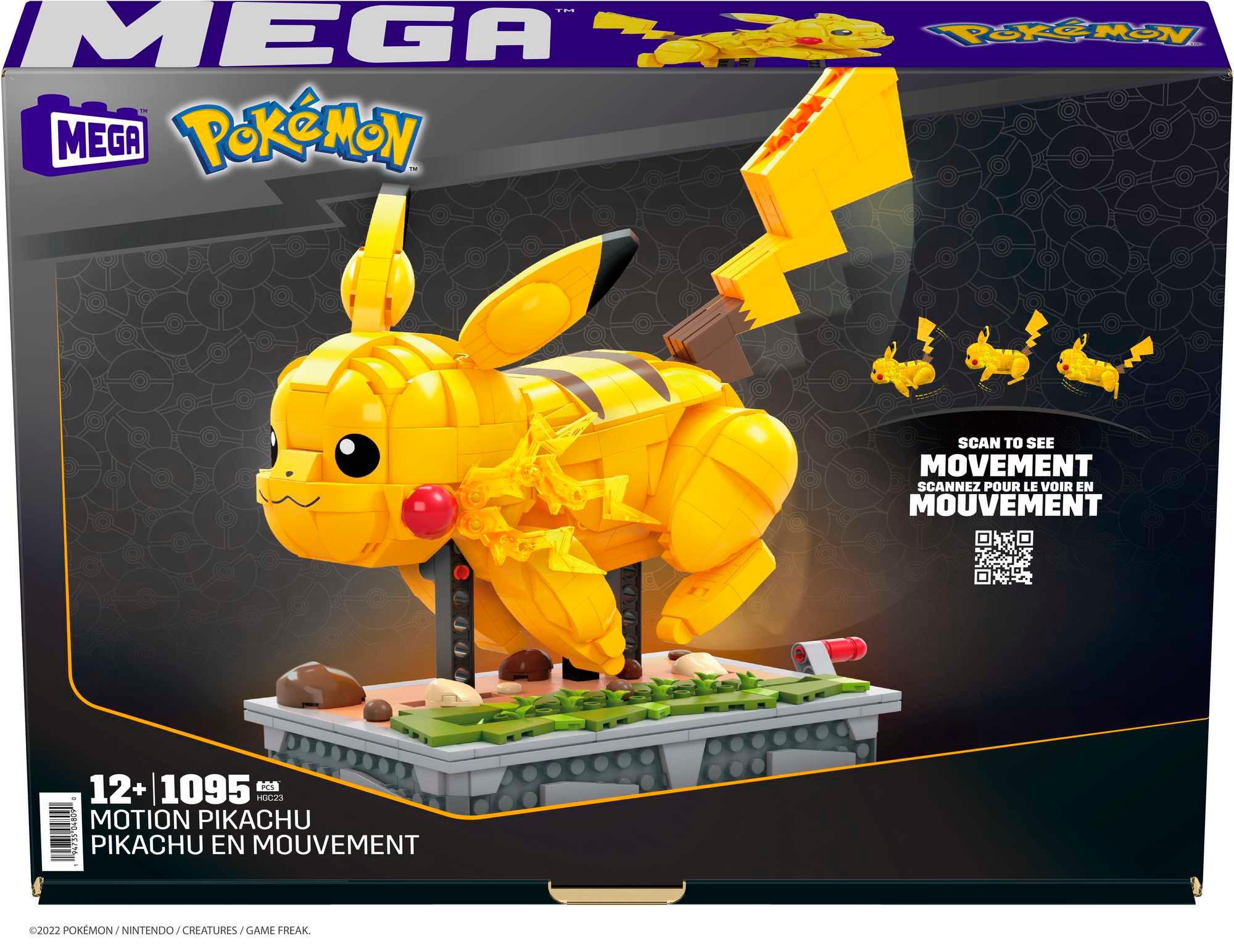 Produktbild Mega  Pokémon Pikachu Collector Figur (beweglich), Bauset 2 von 6