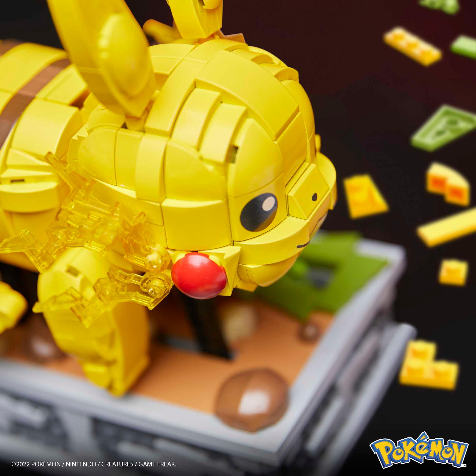 Produktbild Mega  Pokémon Pikachu Collector Figur (beweglich), Bauset 4 von 6