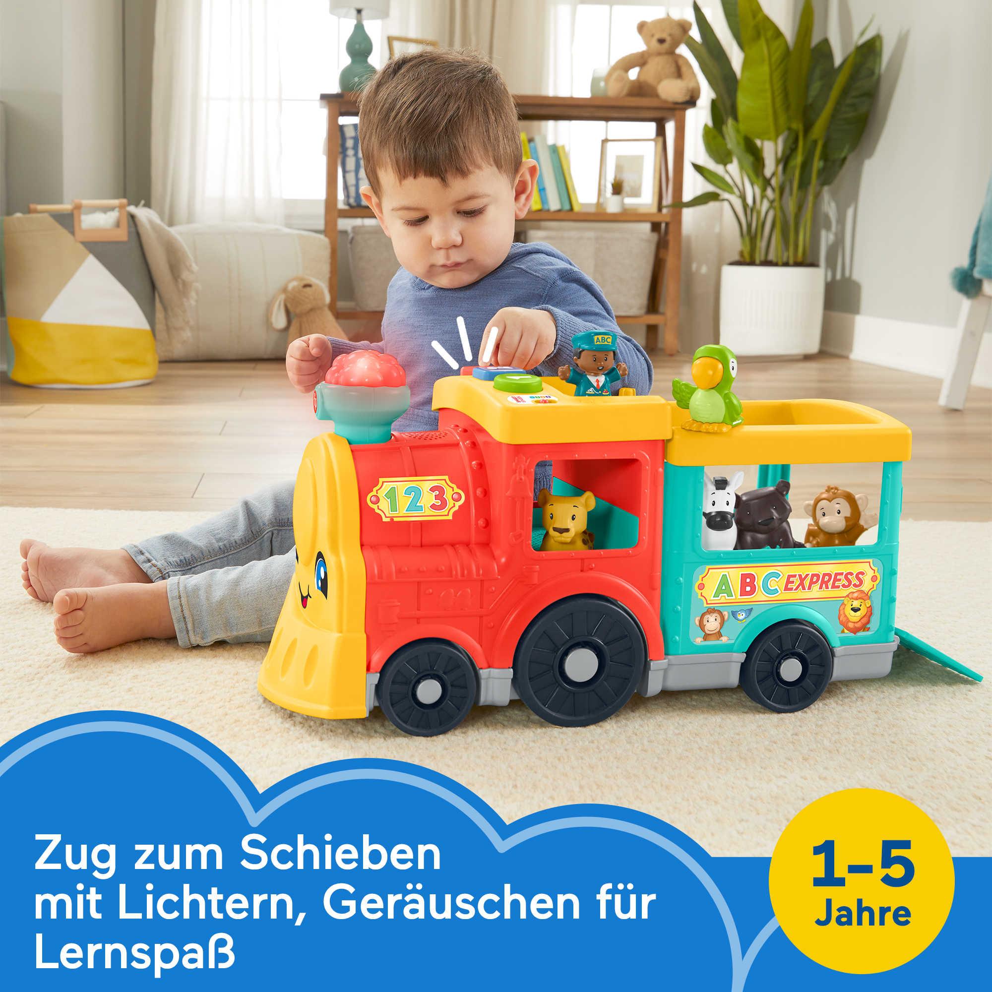 Produktbild Fisher-Price Little People ABC Zug inkl. Tierfreunde Figuren, Lernspielzeug 4 von 7