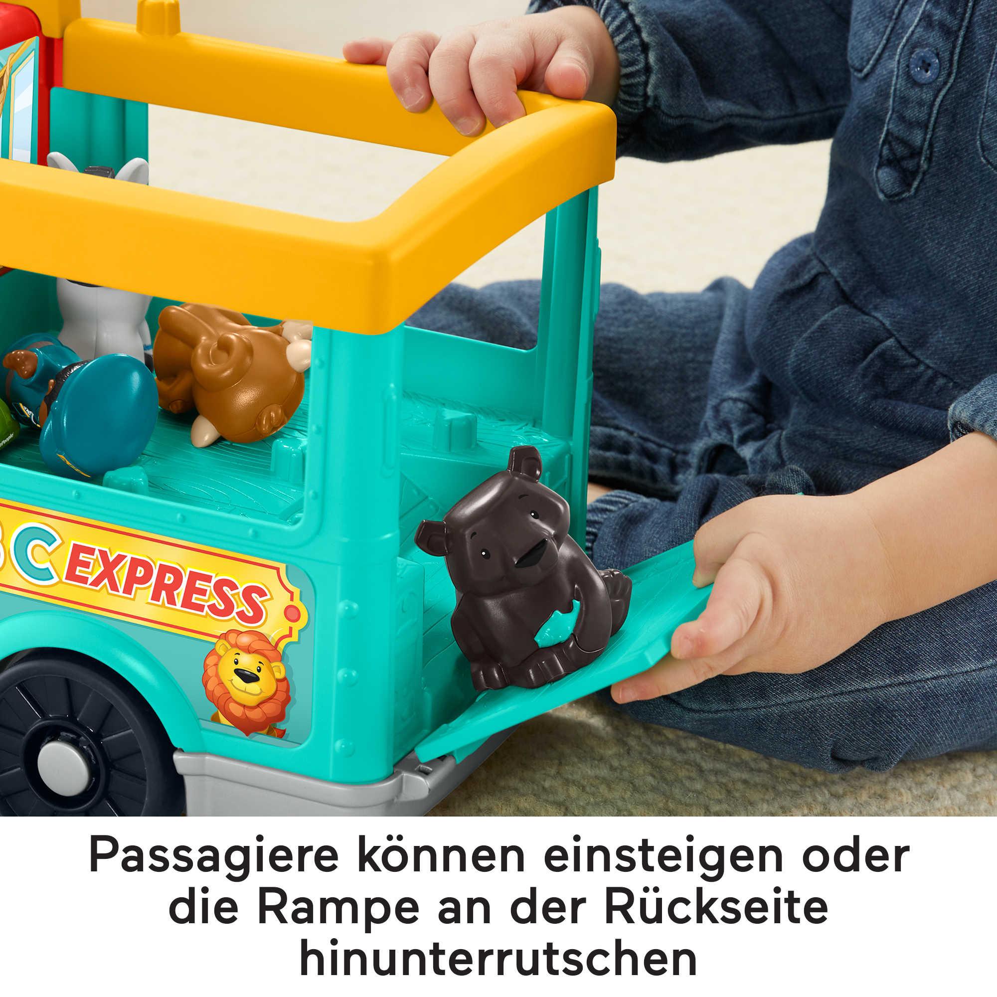 Produktbild Fisher-Price Little People ABC Zug inkl. Tierfreunde Figuren, Lernspielzeug 5 von 7