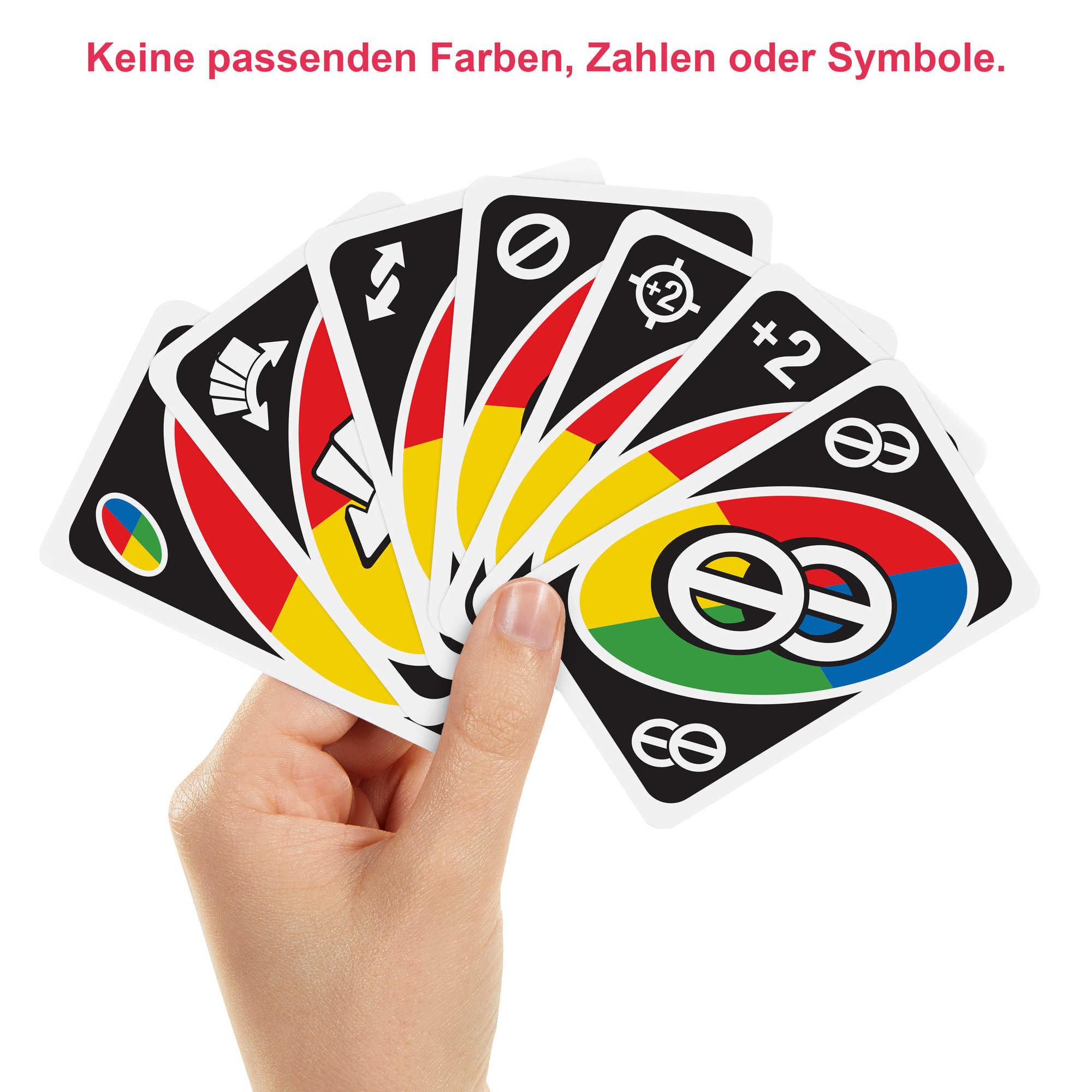 Produktbild Mattel Games UNO All Wild, Kartenspiel, Familienspiel 3 von 6