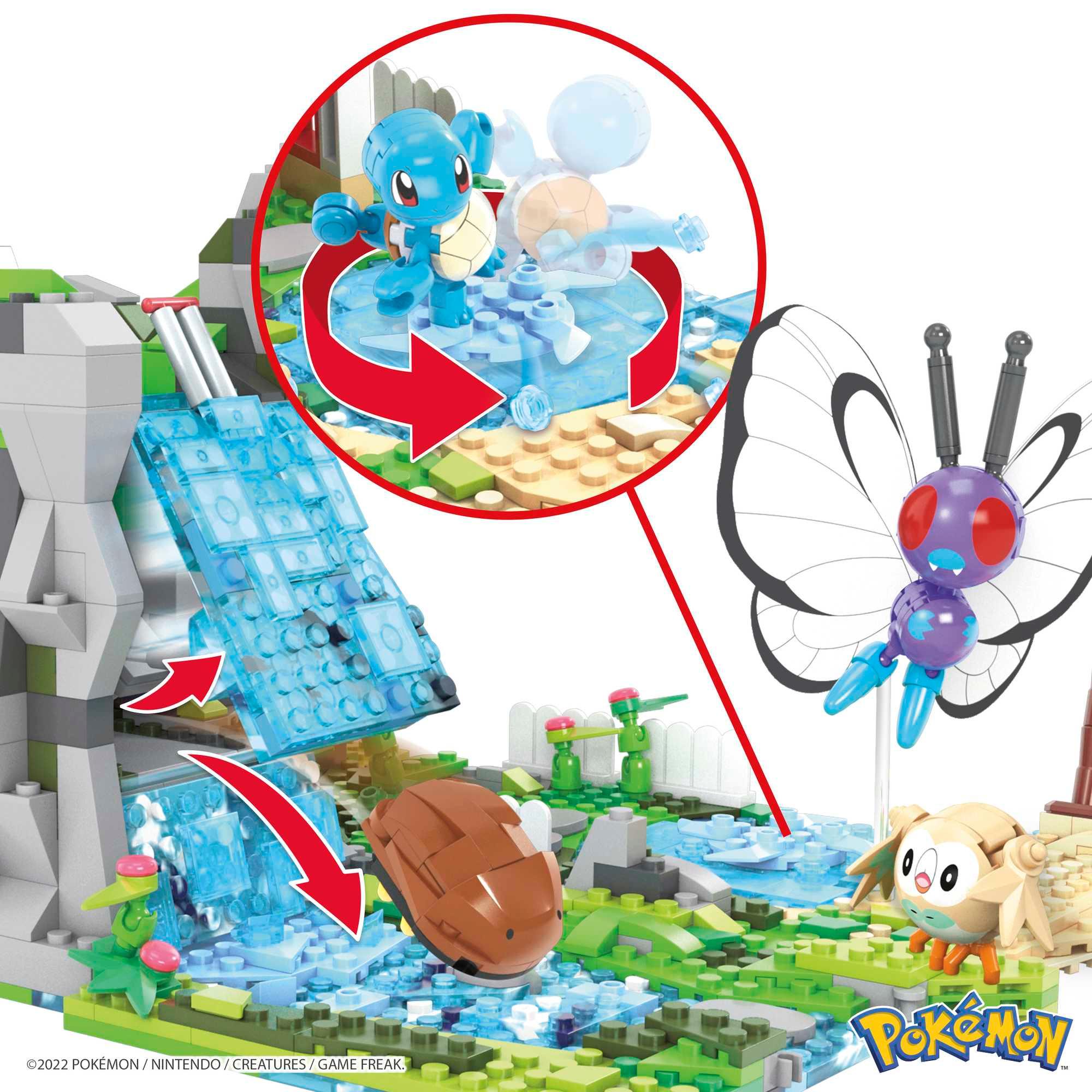 Produktbild Mega Construx Pokémon Dschungel Bauset, Konstruktions-Spielzeug 3 von 6