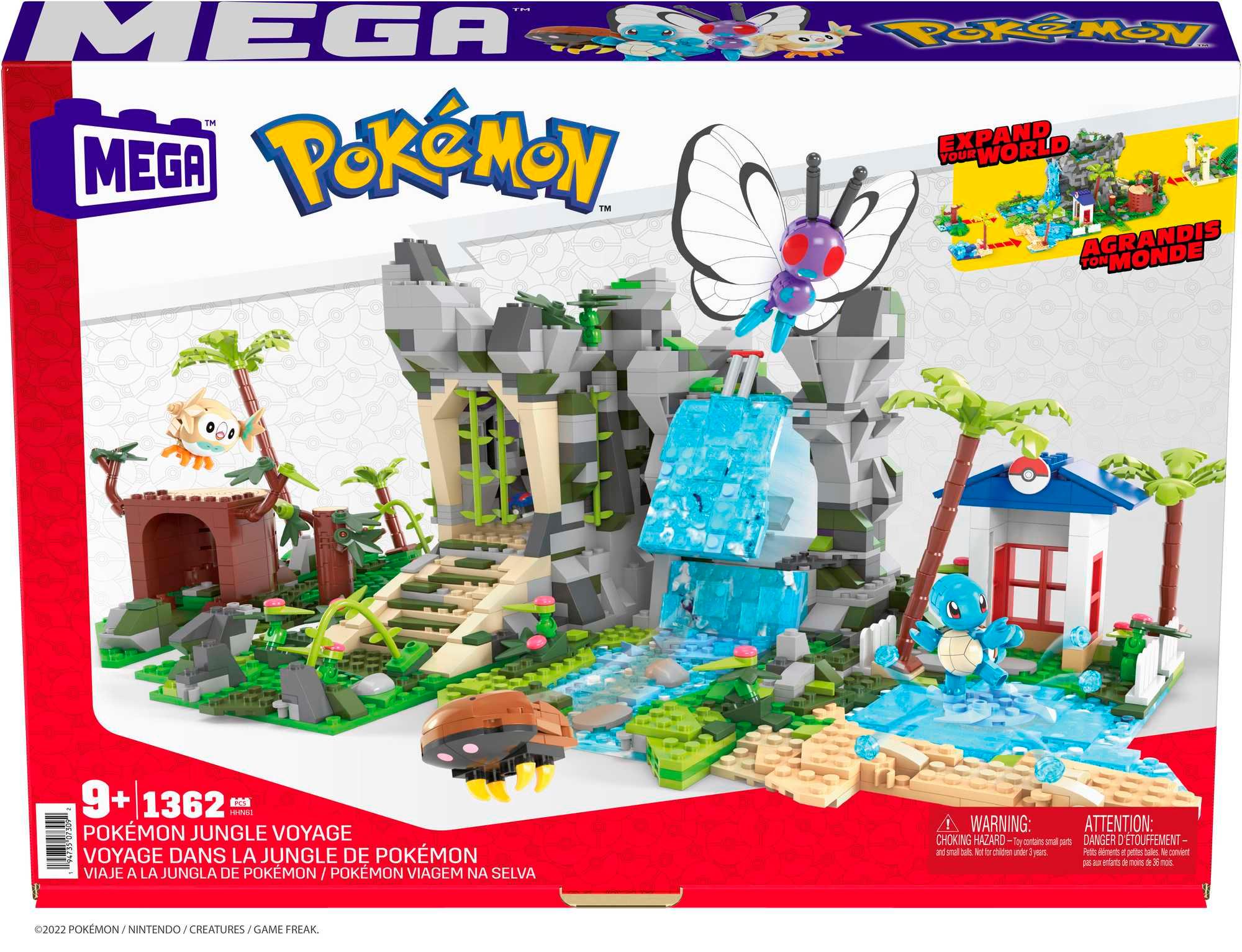 Produktbild Mega Construx Pokémon Dschungel Bauset, Konstruktions-Spielzeug 4 von 6