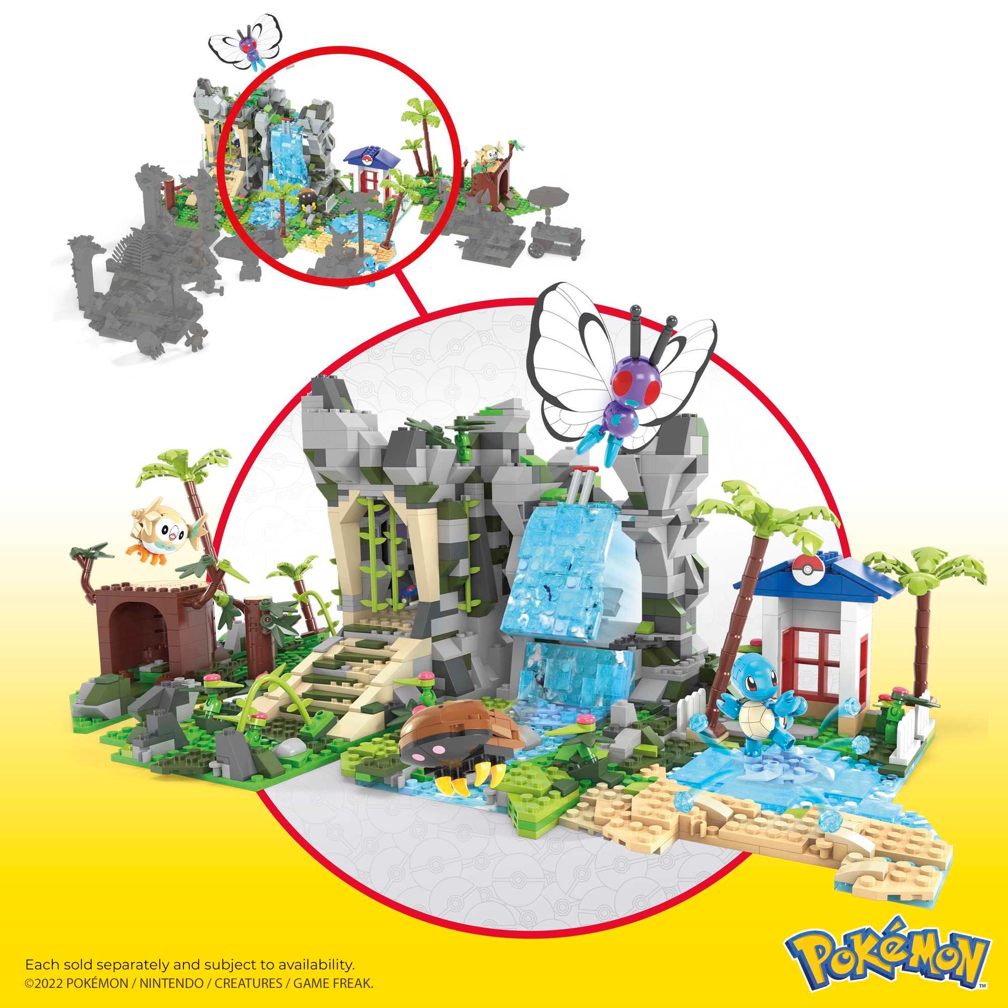 Produktbild Mega Construx Pokémon Dschungel Bauset, Konstruktions-Spielzeug 6 von 6
