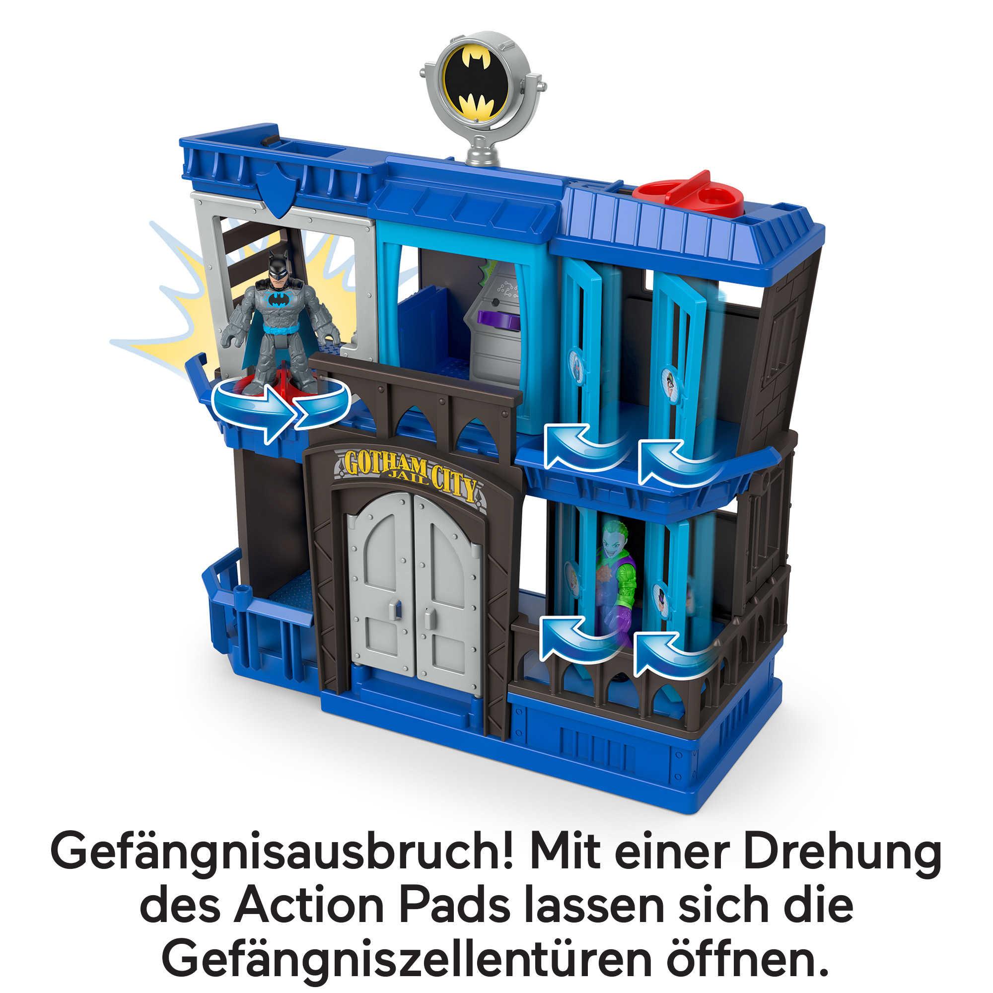 Produktbild Imaginext DC Super Friends Gotham City Gefängnis wiederaufladbares Spielset 3 von 6