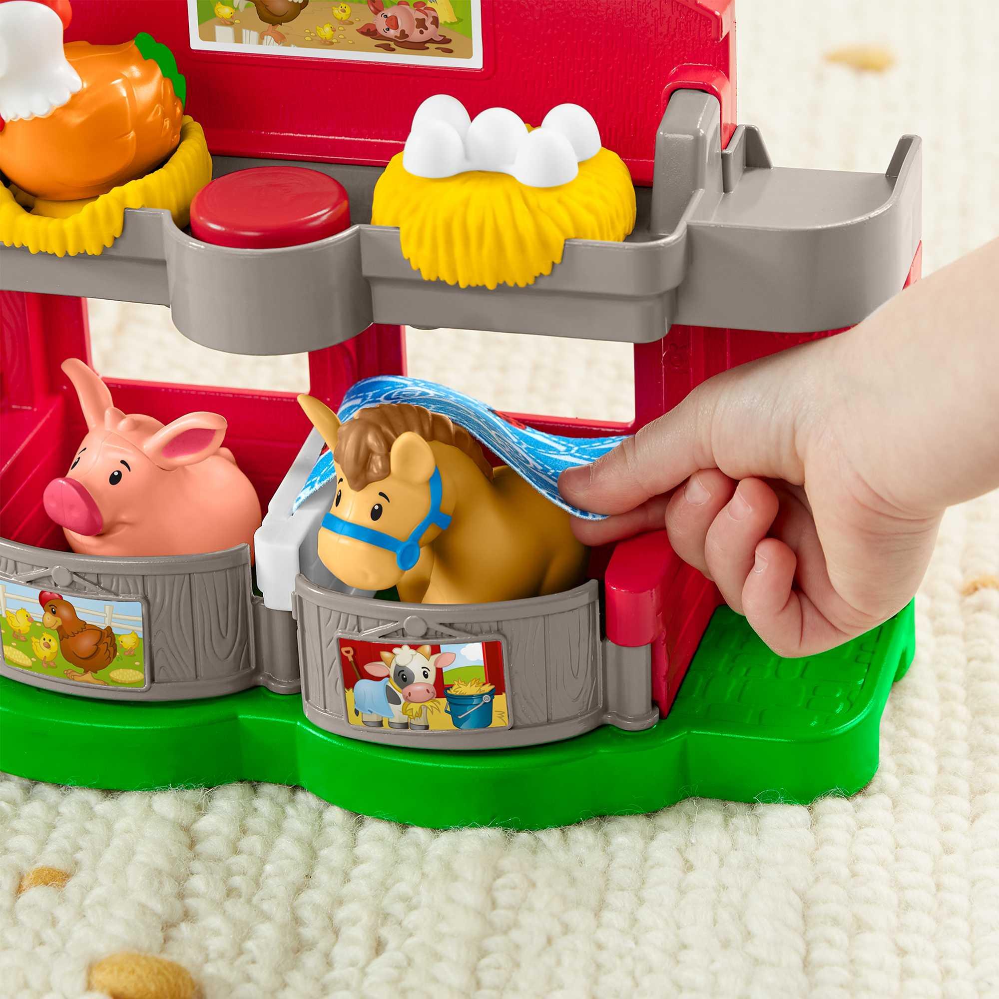 Produktbild Fisher-Price Little People Bauernhof inkl. Figuren, Kleinkind Spielzeug 2 von 7