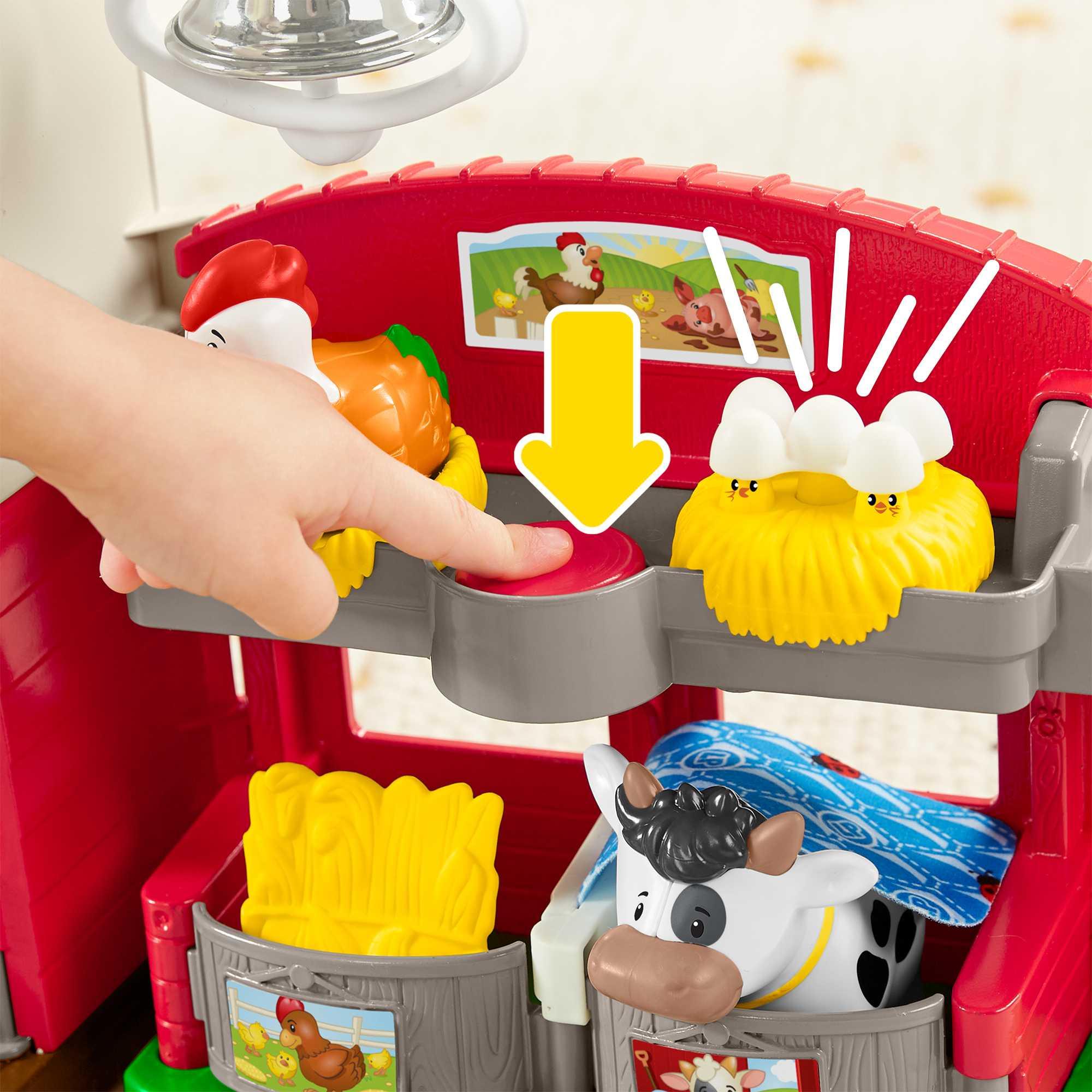 Produktbild Fisher-Price Little People Bauernhof inkl. Figuren, Kleinkind Spielzeug 4 von 7