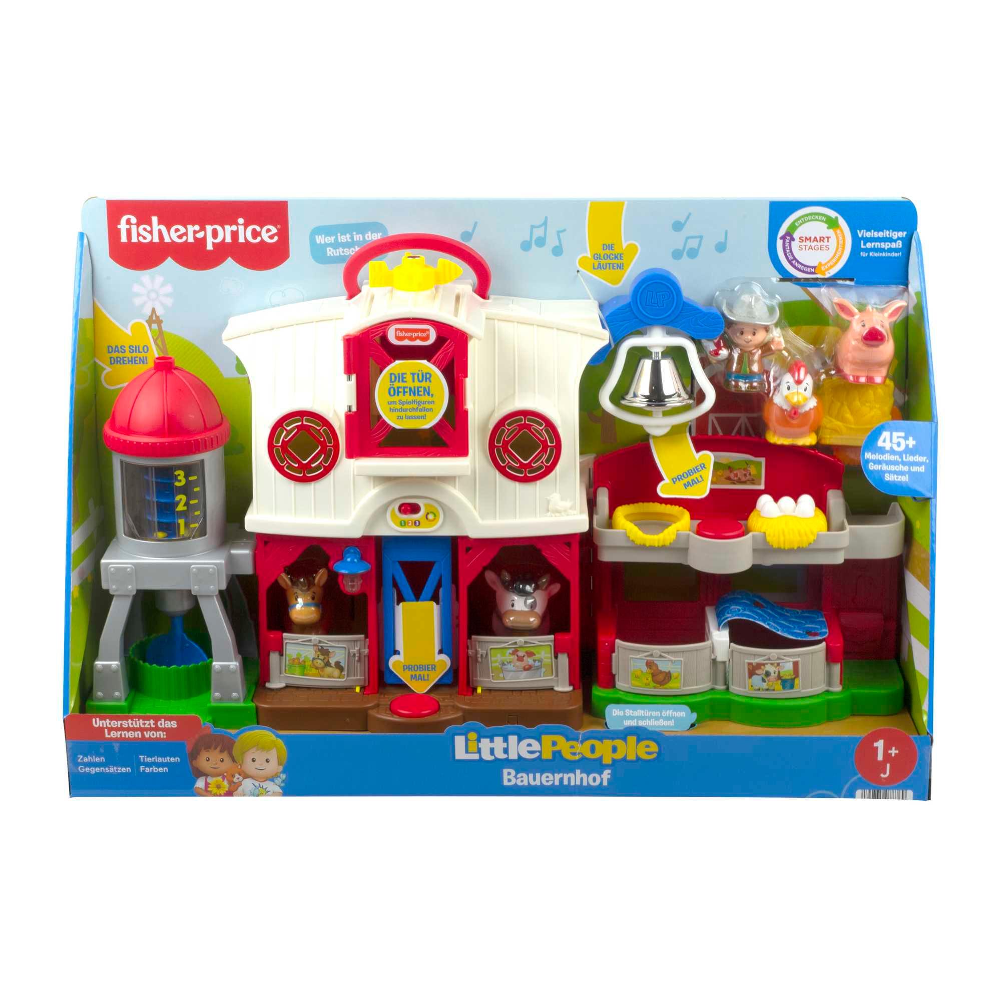 Produktbild Fisher-Price Little People Bauernhof inkl. Figuren, Kleinkind Spielzeug 5 von 7