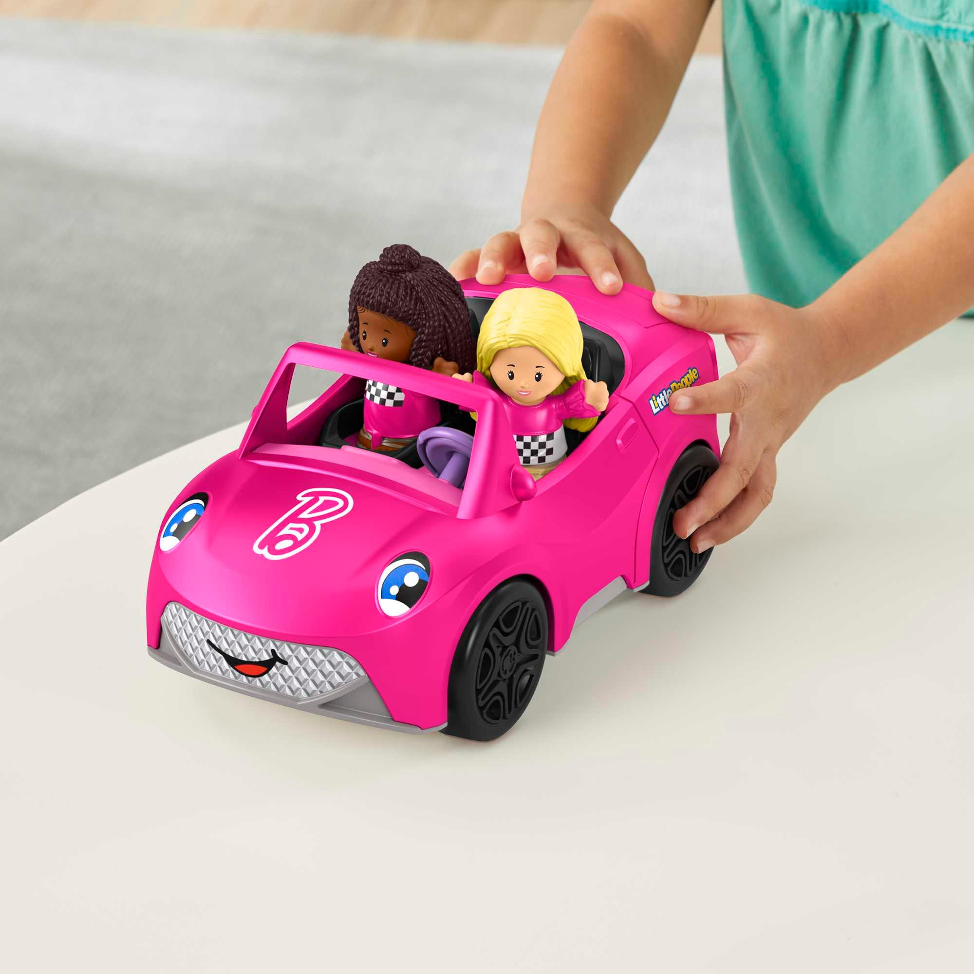 Produktbild Barbie Cabrio Fahrzeug- und Figurenset von Little People 2 von 6