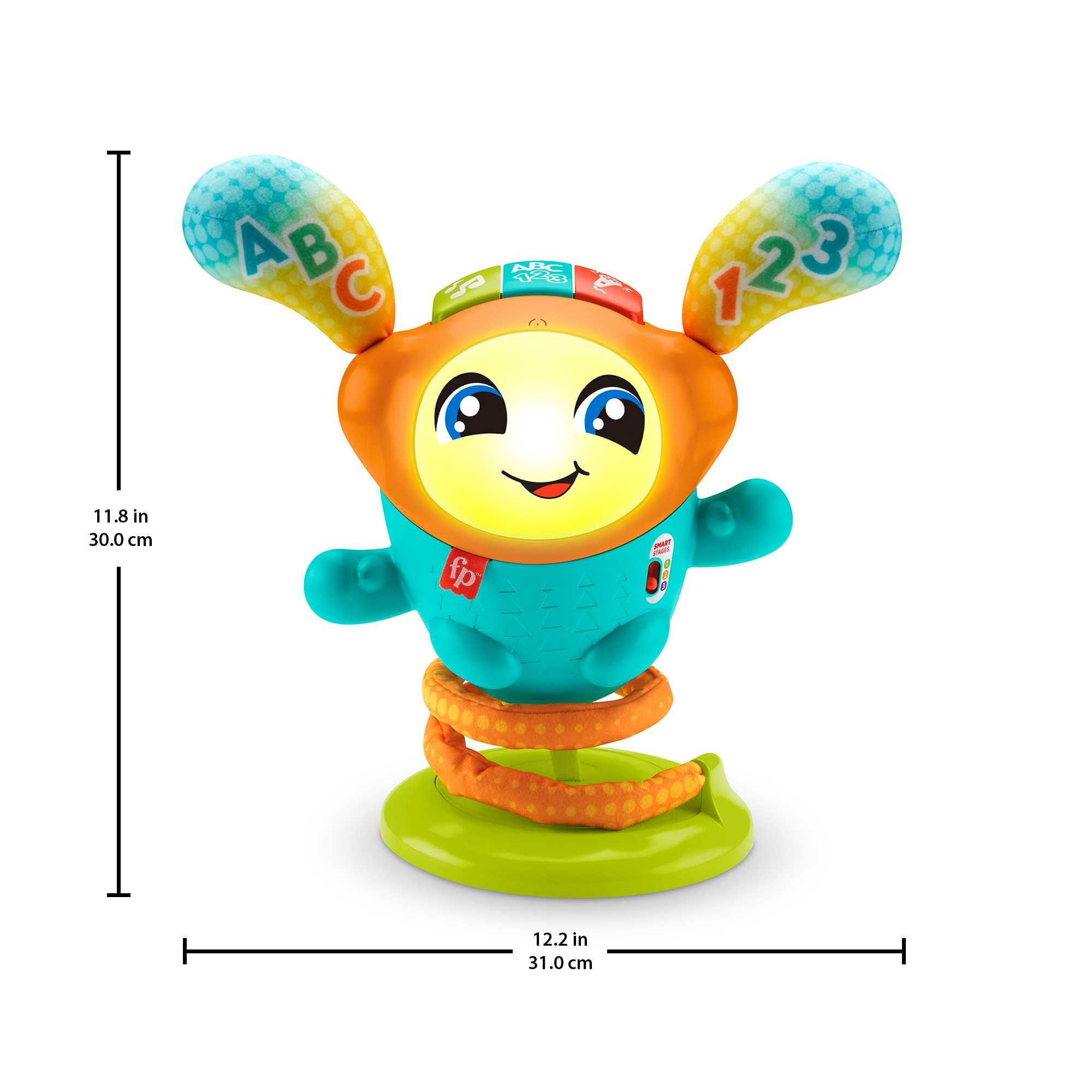 Produktbild Fisher-Price DJ Hüpfi Lernspielzeug für Kleinkinder, Musik&Geräusche 3 von 6