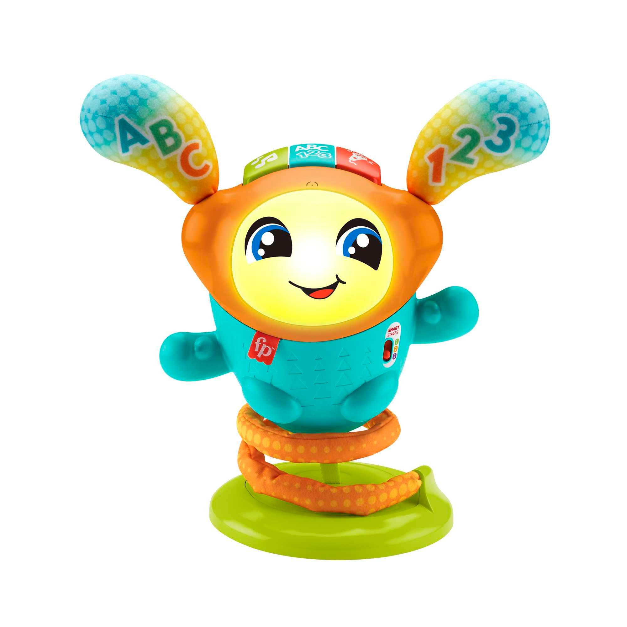 Fisher-Price DJ Hüpfi Lernspielzeug für Kleinkinder, Musik&Geräusche
