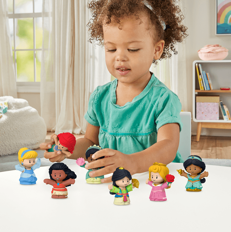 Produktbild Fisher-Price Little People Disney Princess Spielzeug, 7er-Figurenpack für Klein- und Vorschulkinder 6 von 6