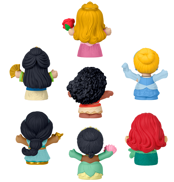 Produktbild Fisher-Price Little People Disney Princess Spielzeug, 7er-Figurenpack für Klein- und Vorschulkinder 3 von 6