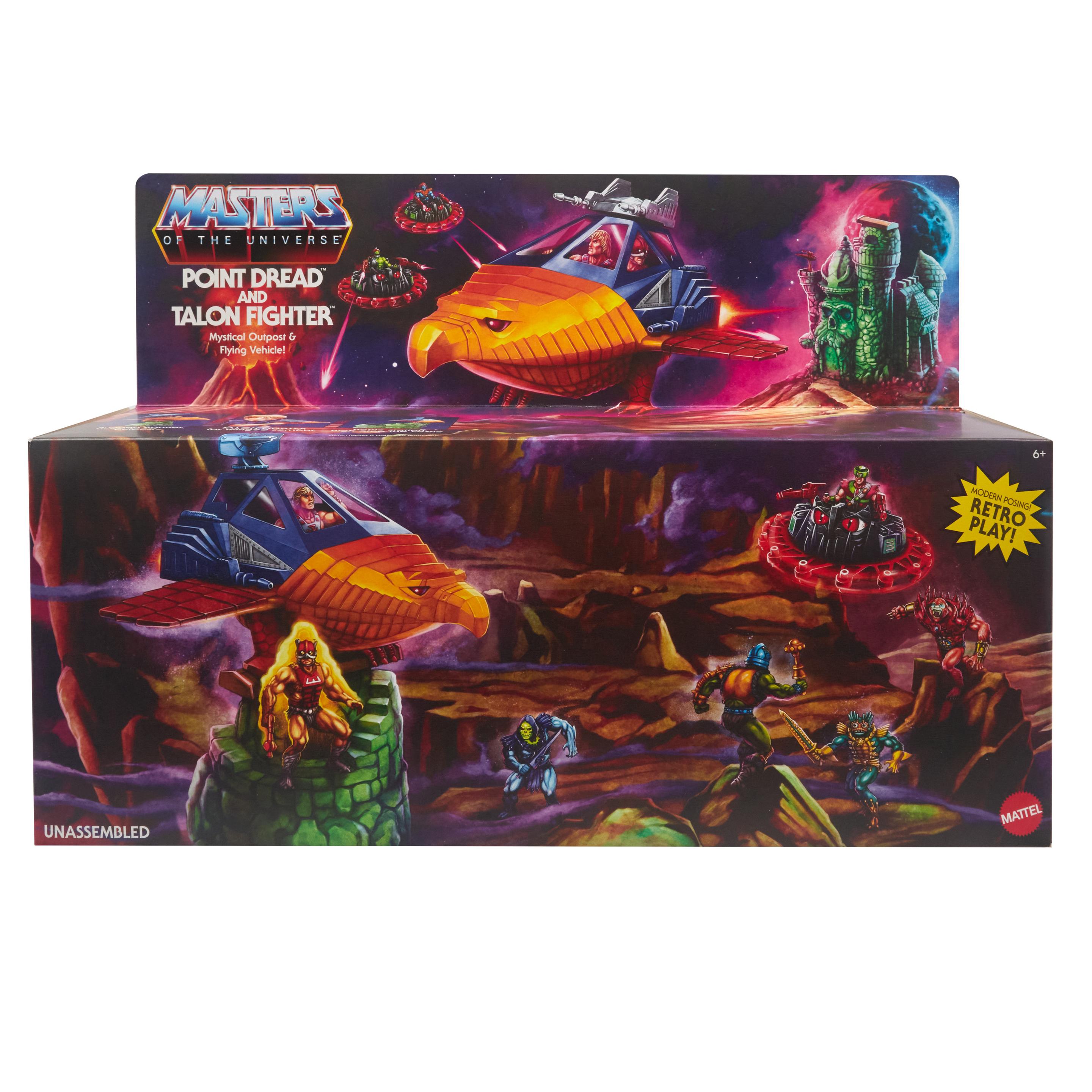 Produktbild Masters of the Universe Origins Exclusive Talon Fighter w/ Point Dread 6 von 6