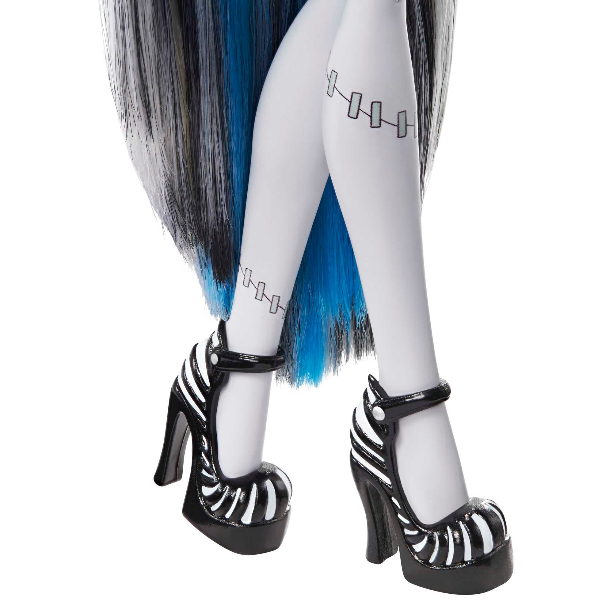 Produktbild Monster-High-Puppe mit Poster, Frankie Stein in Schwarzweiß 4 von 6