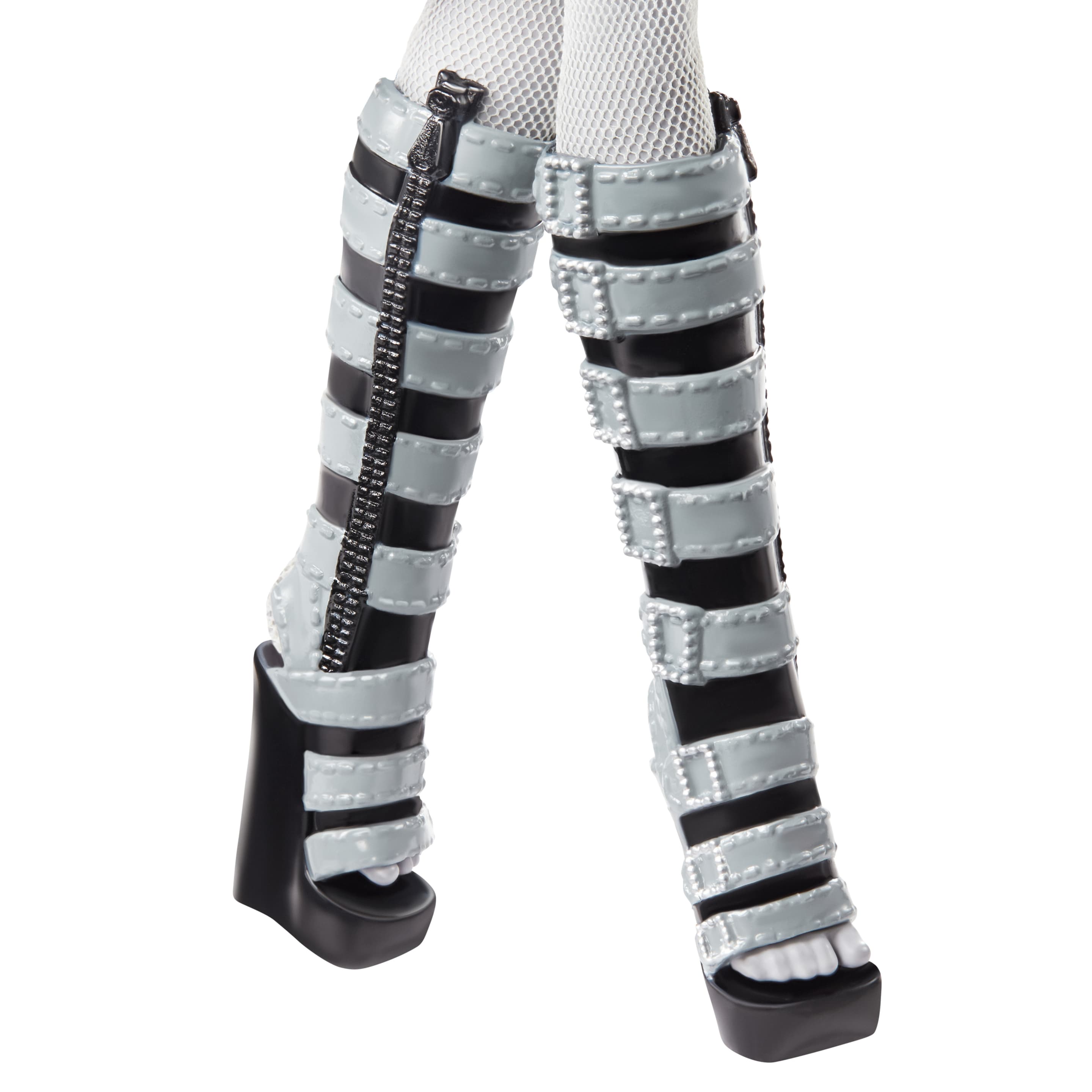 Produktbild Monster-High-Puppe mit Poster, Clawdeen Wolf in Schwarzweiß 4 von 6