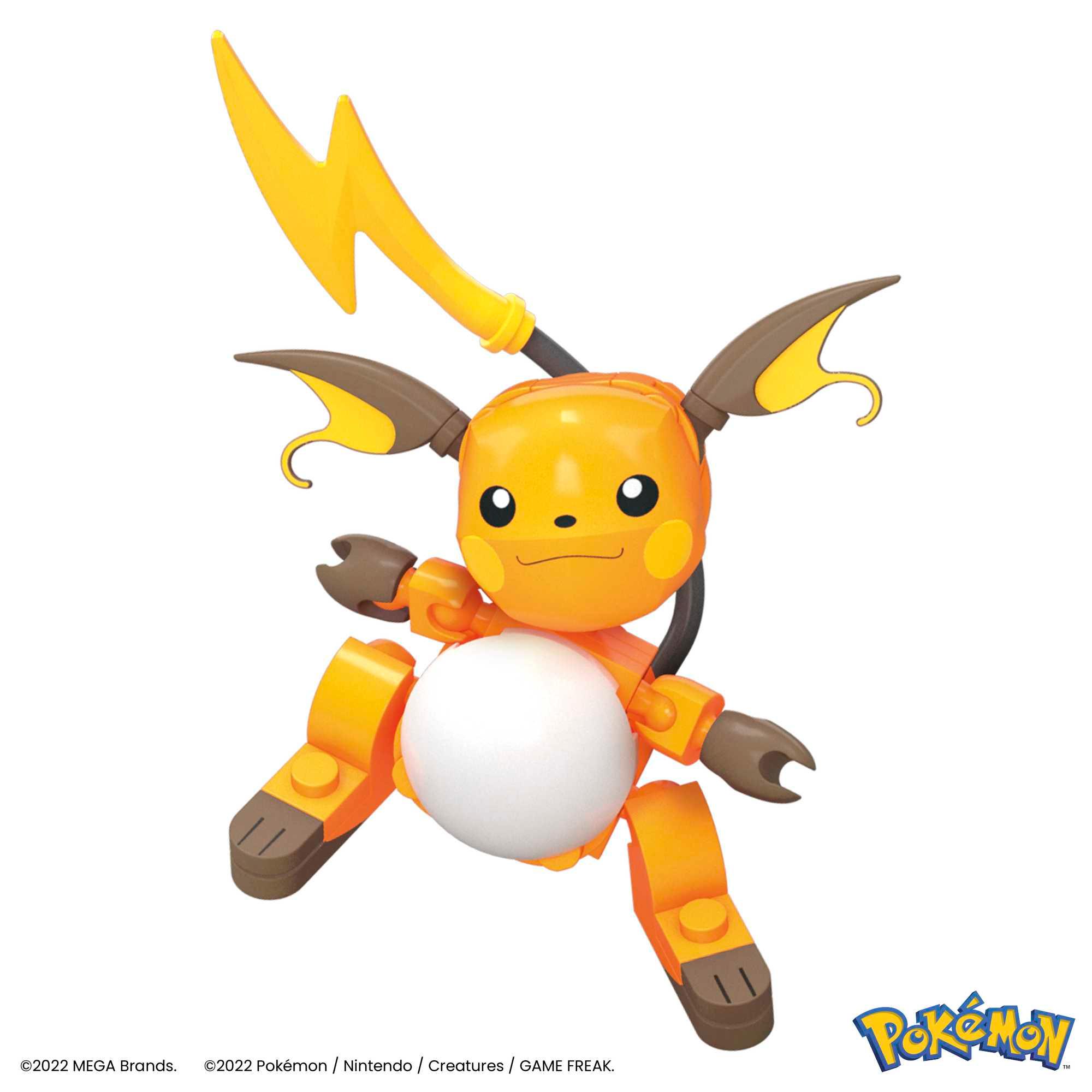 Produktbild MEGA Pokémon-Bauspielzeug Pikachu-Set mit 3 Actionfiguren (159 Teile) für Kinder 6 von 6