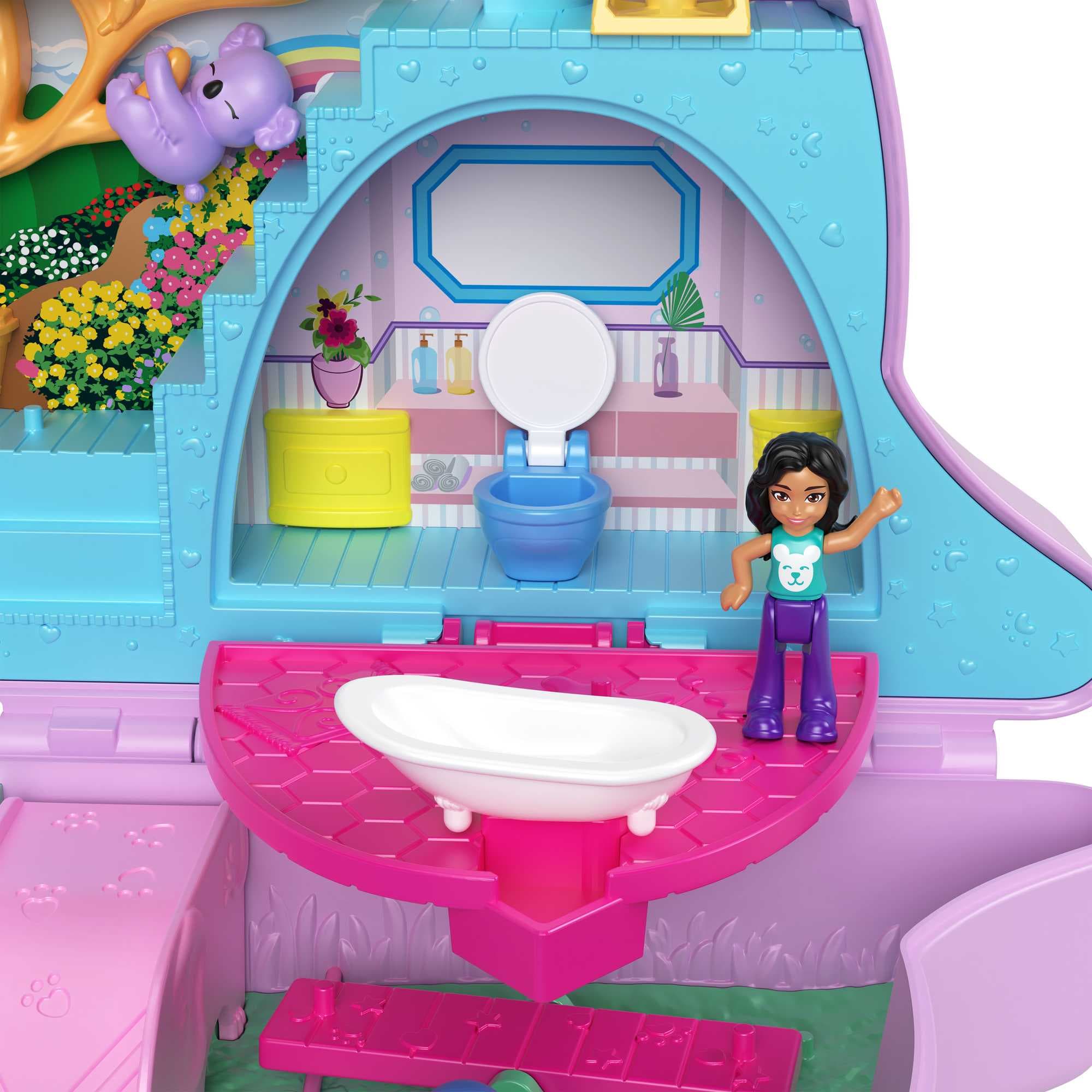 Produktbild Polly Pocket Mama & Joey Känguru Schatulle, inkl. Figuren & Zubehör 4 von 6