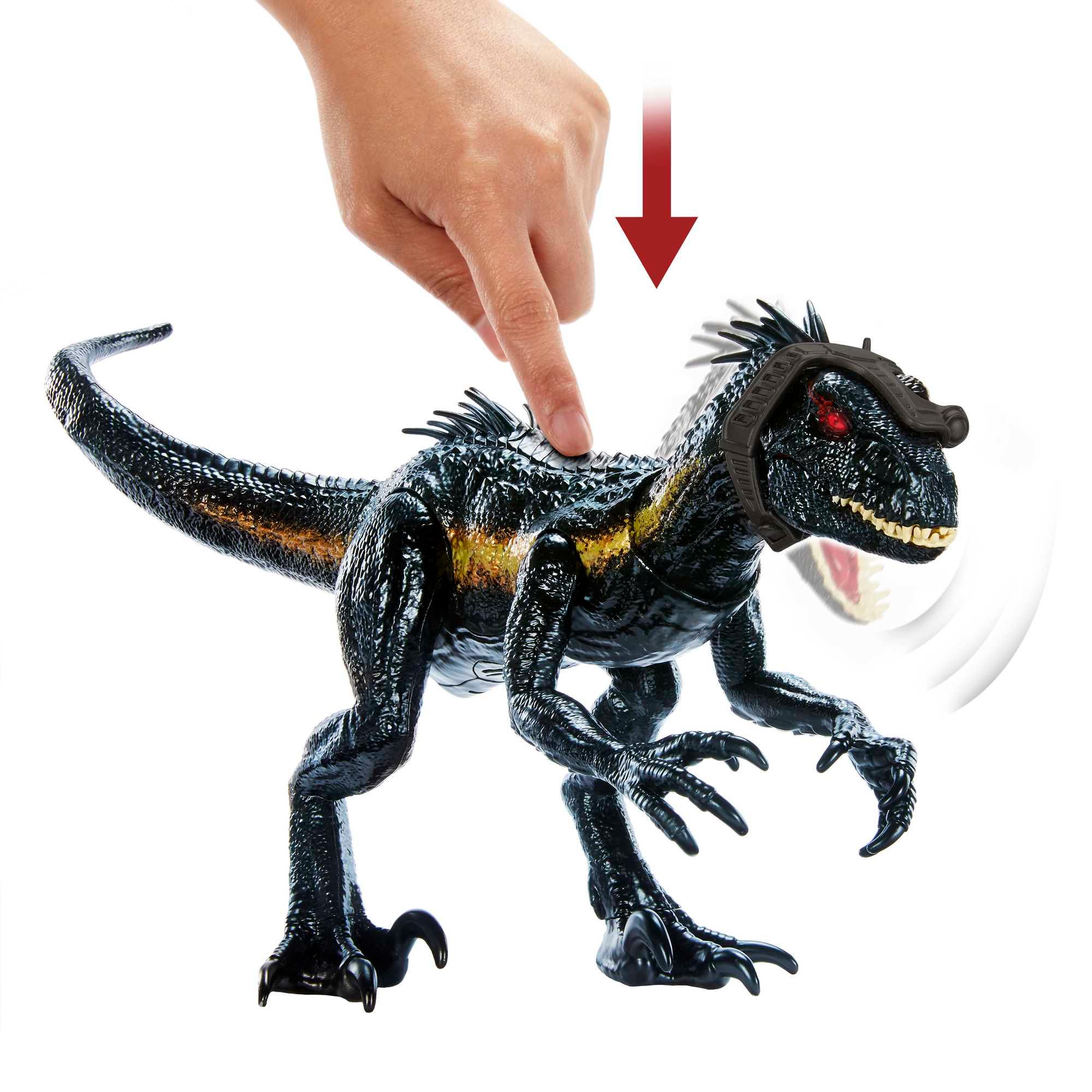 Produktbild Jurassic World Indoraptor Dino (Dino Tracker), Figur inkl. AR Track-Code 4 von 6