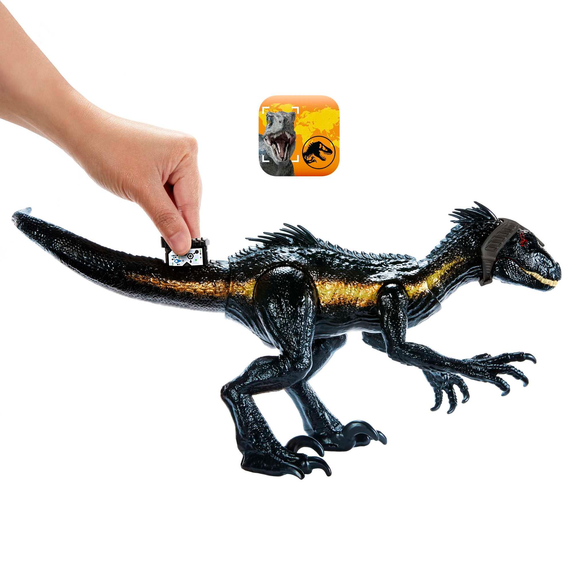 Produktbild Jurassic World Indoraptor Dino (Dino Tracker), Figur inkl. AR Track-Code 5 von 6