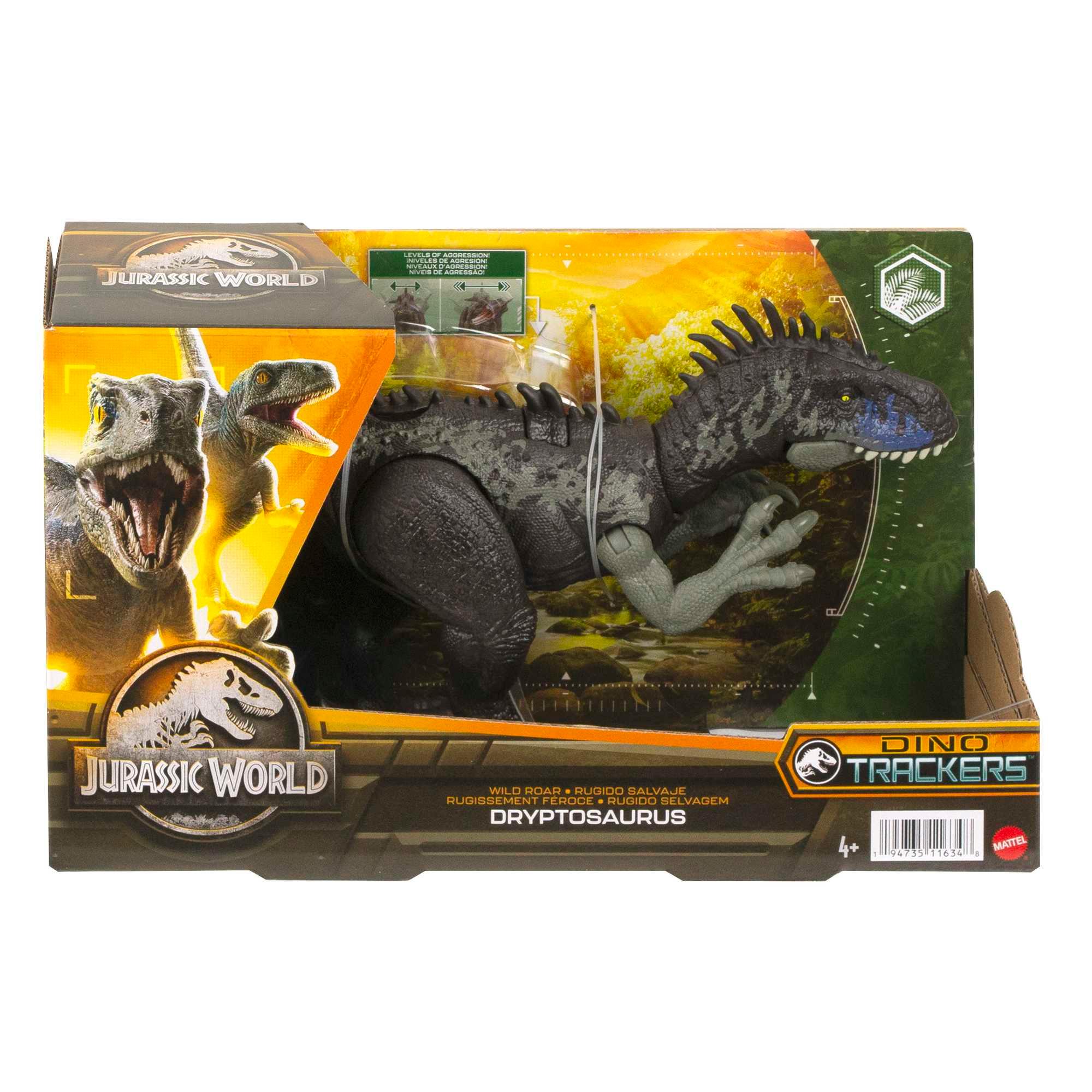 Produktbild Jurassic World Wild Roar Dryptosaurus 6 von 6