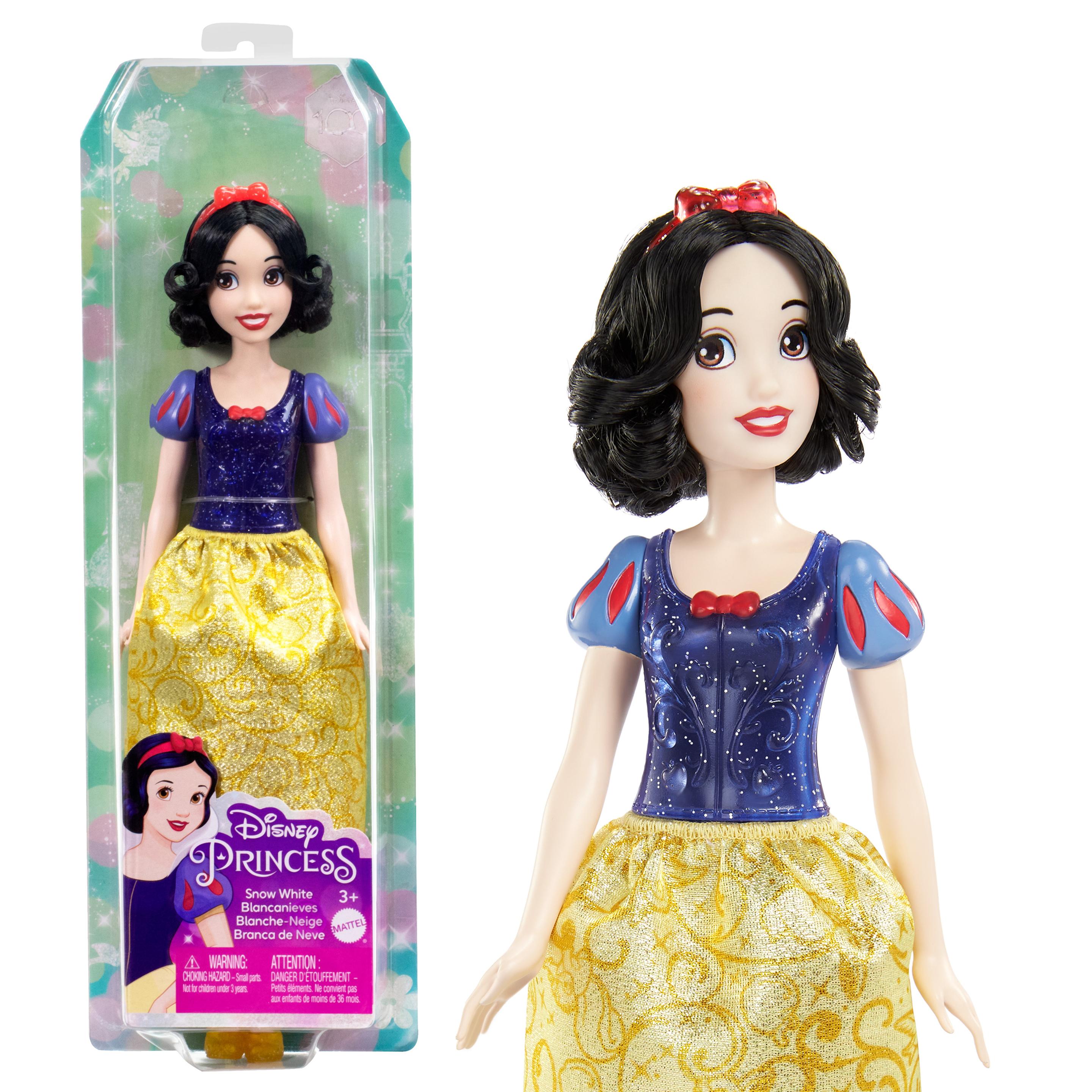 Disney Prinzessin-Spielzeug, Schneewittchen-Modepuppe mit Accessoires