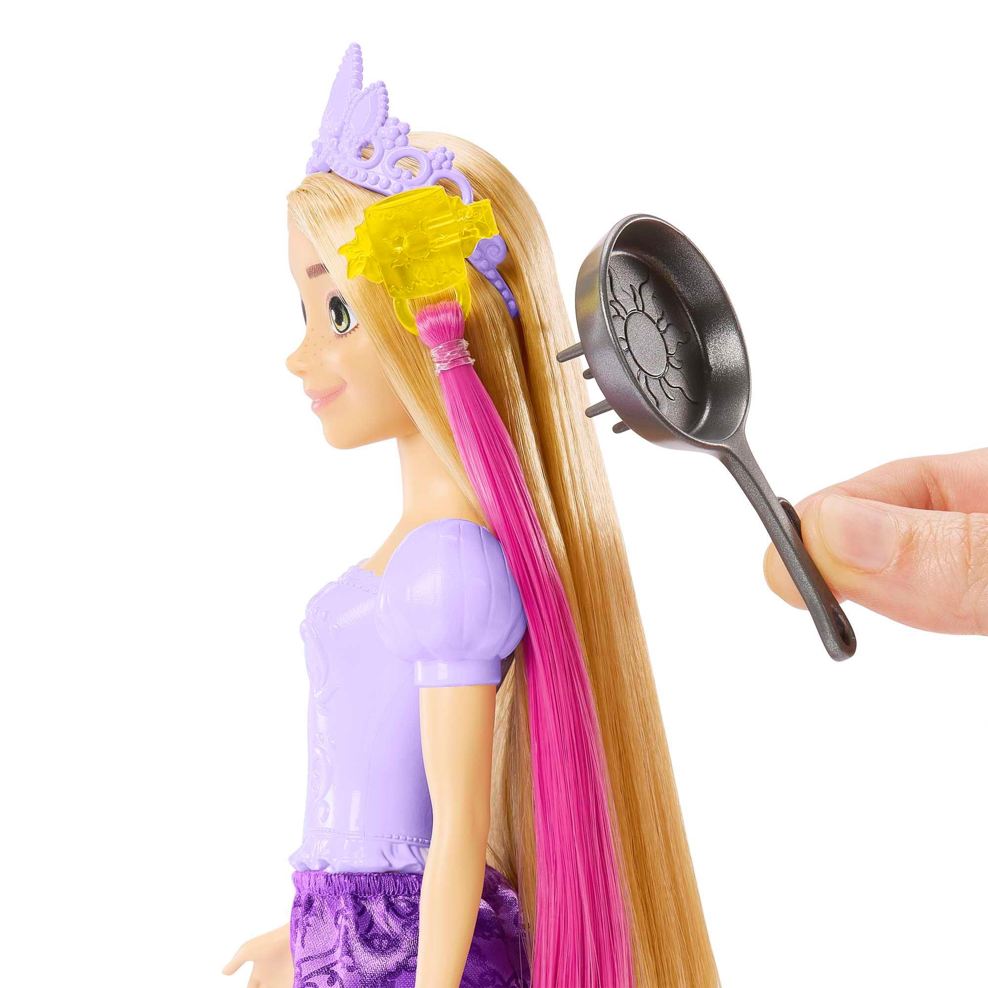 Produktbild Disney Princess Rapunzel Figur, inkl. Chamäleon Pascal&Accessoires 4 von 6
