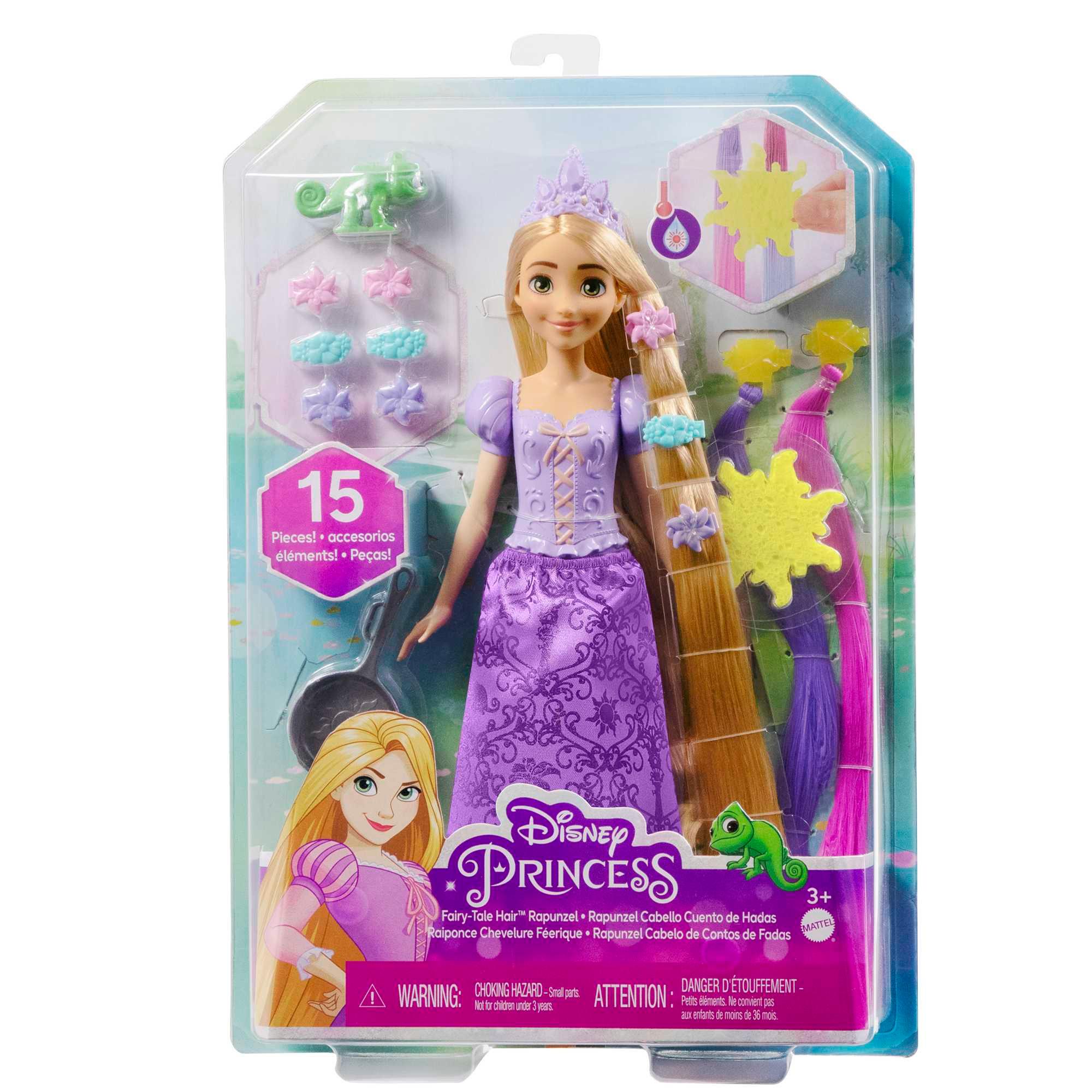 Produktbild Disney Princess Rapunzel Figur, inkl. Chamäleon Pascal&Accessoires 6 von 6