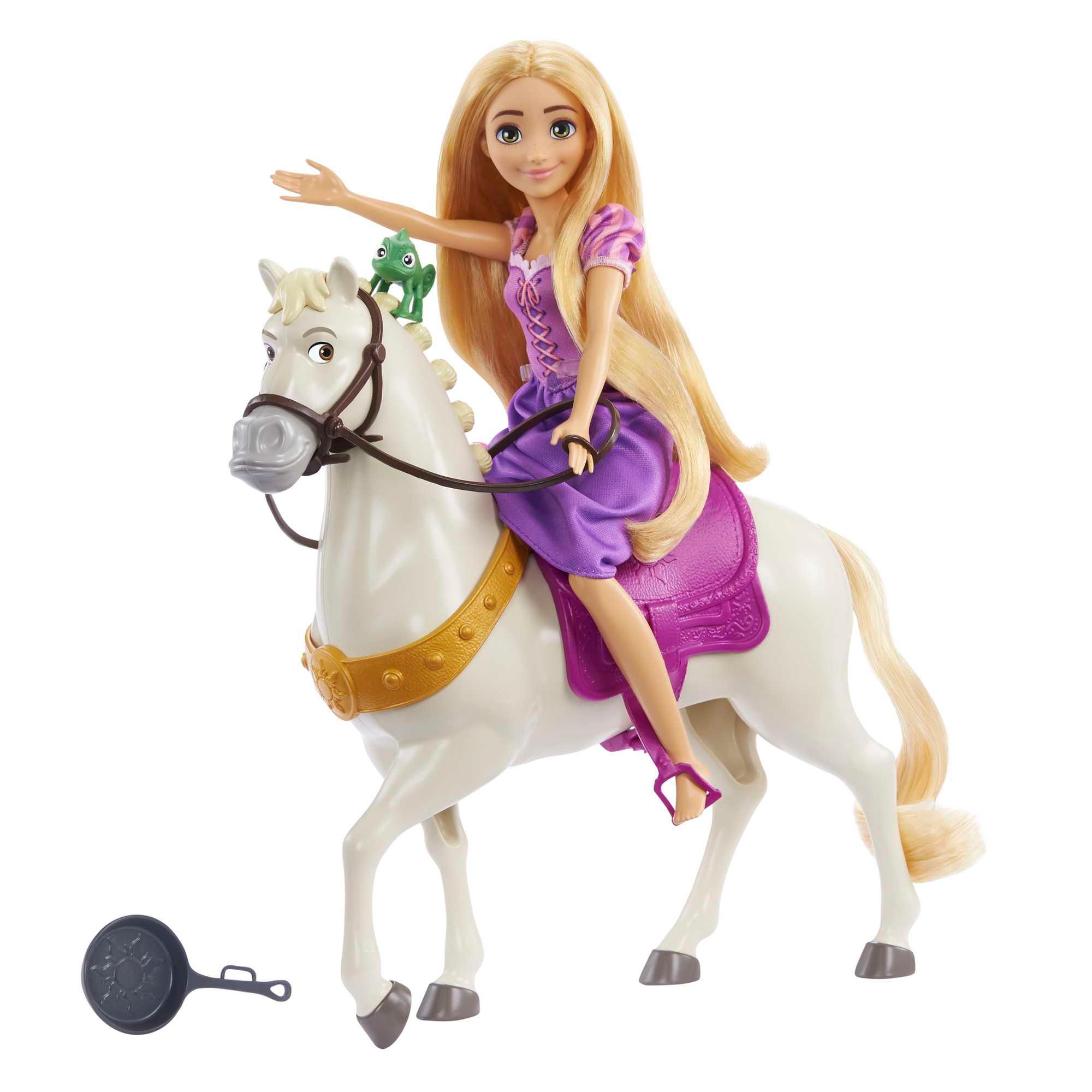 Produktbild Disney Princess Rapunzel&Maximus Spielfiguren mit Bratpfannenbürste 4 von 6