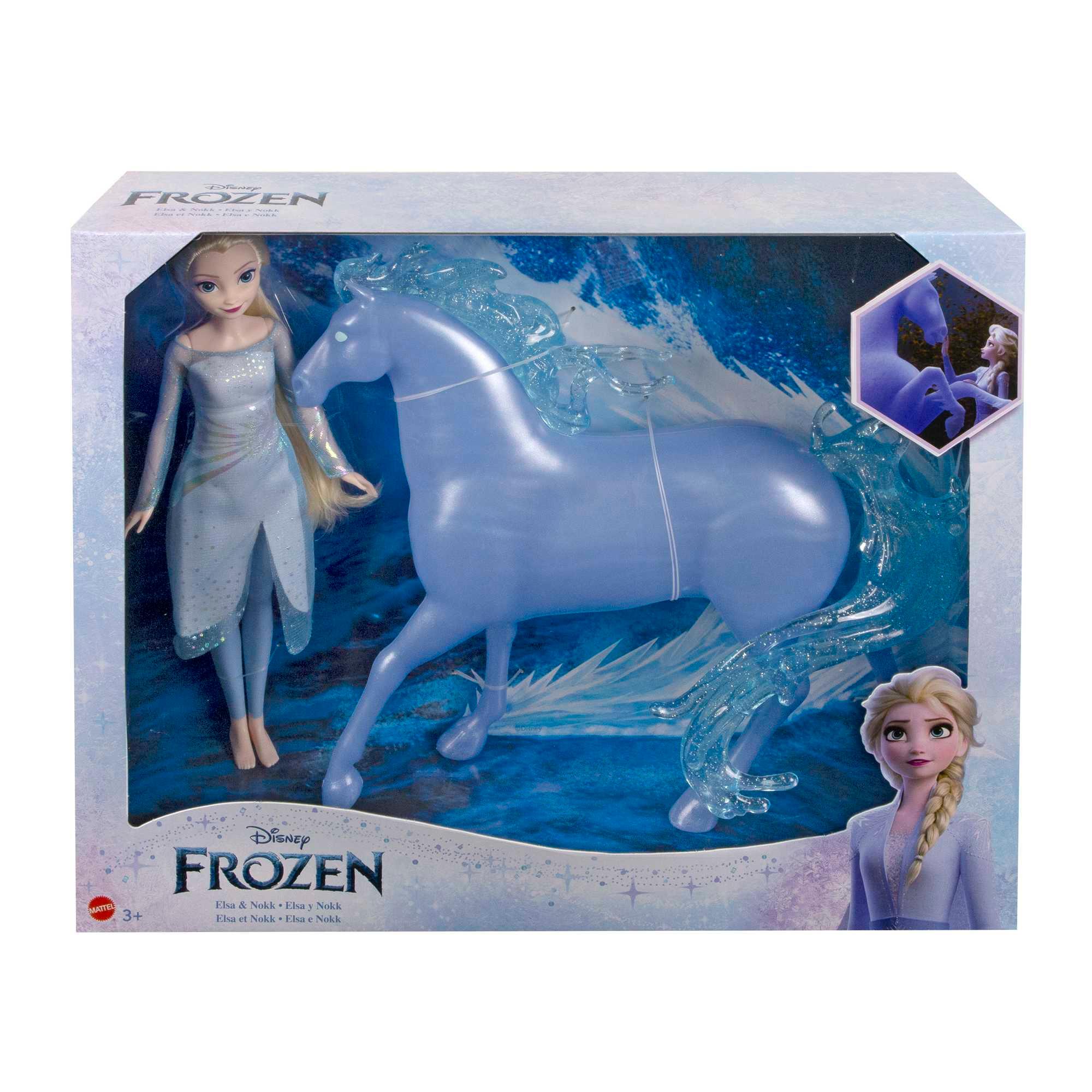 Produktbild Disney Die Eiskönigin Spielzeug, Elsa-Puppe und Wasserfigur Nokk 6 von 6