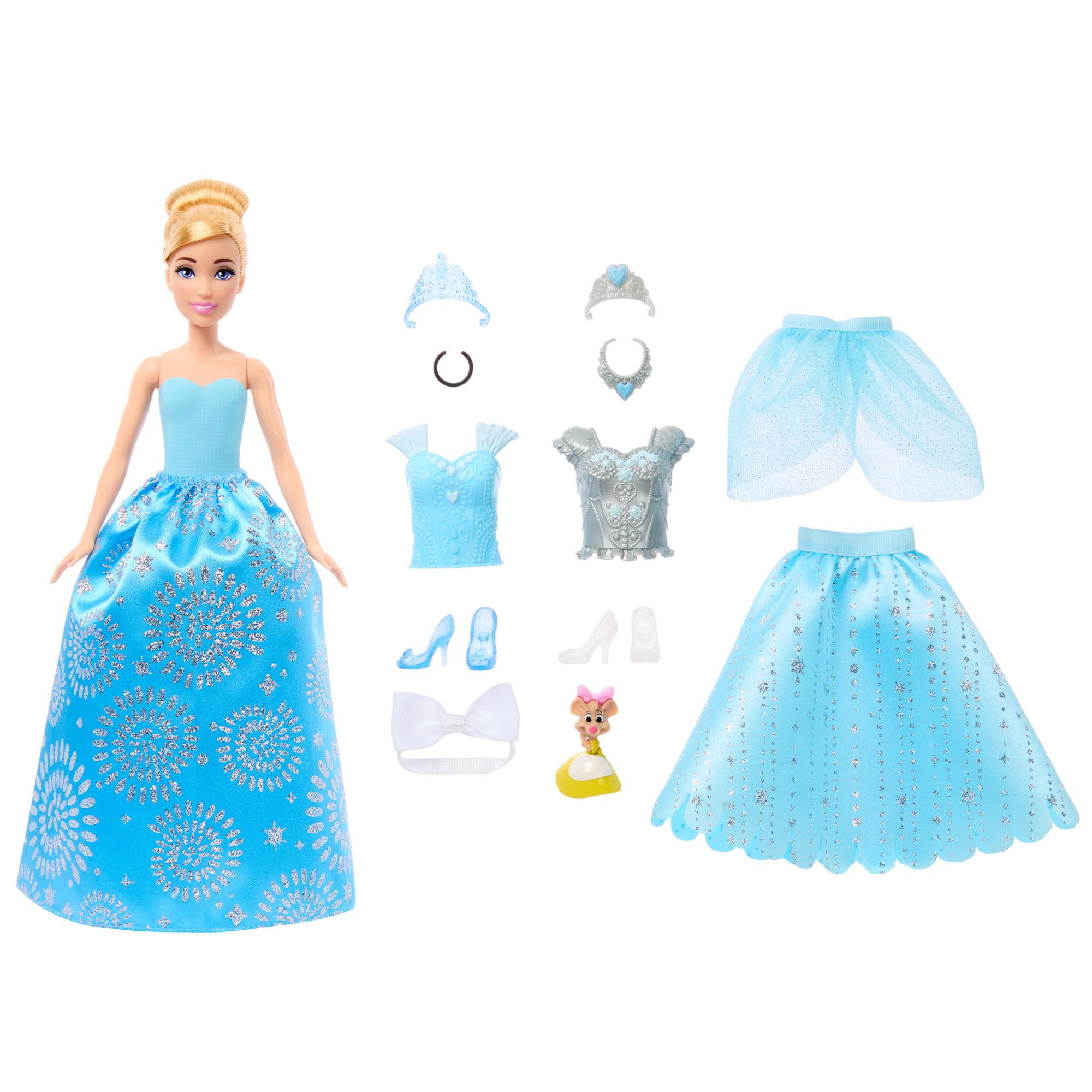 Produktbild Disney Prinzessin-Spielzeug, Modeüberraschung, Cinderella-Puppe mit Accessoires 5 von 6