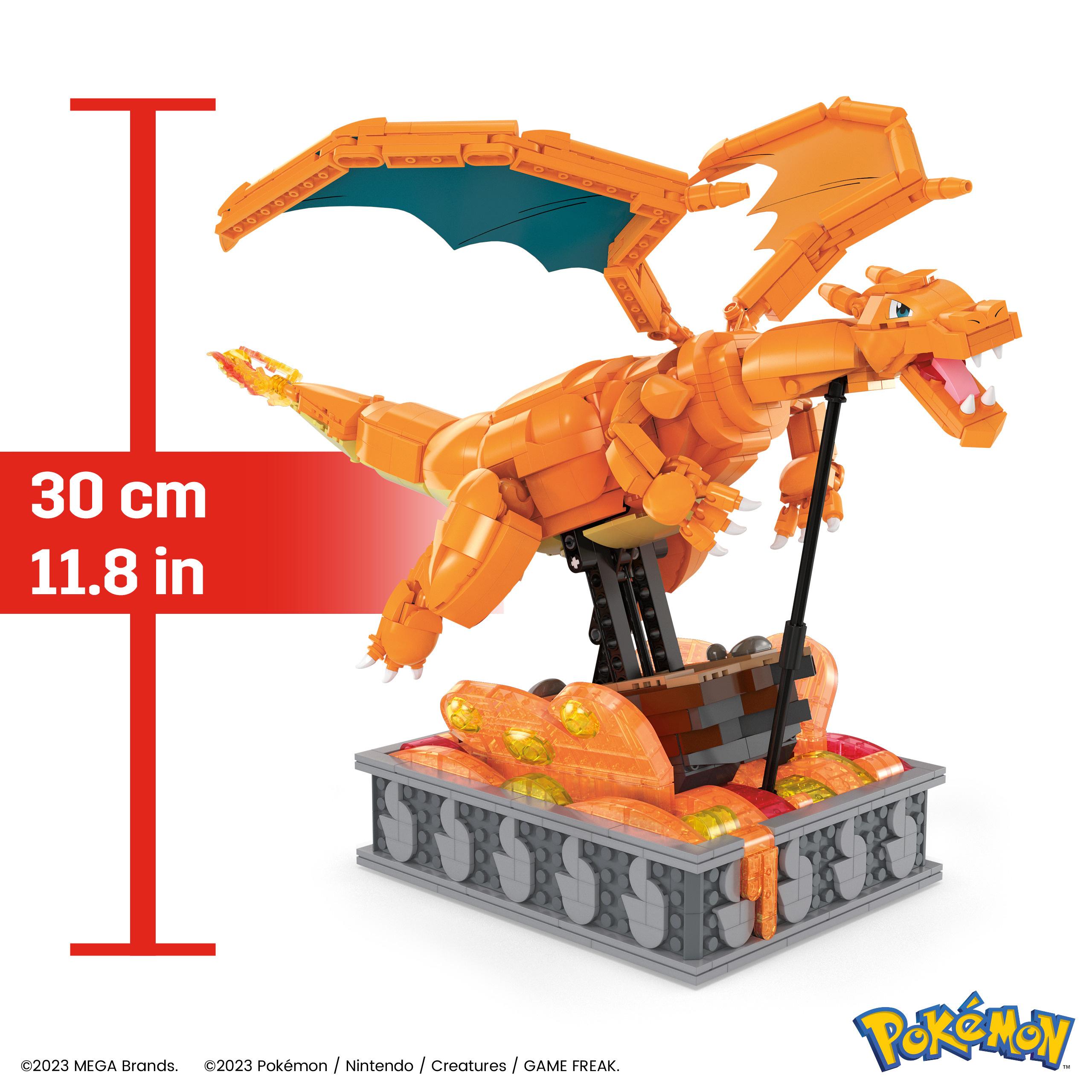 Produktbild MEGA Pokémon Bewegliches Glurak Bauset (1664 Teile) für Sammler 6 von 6